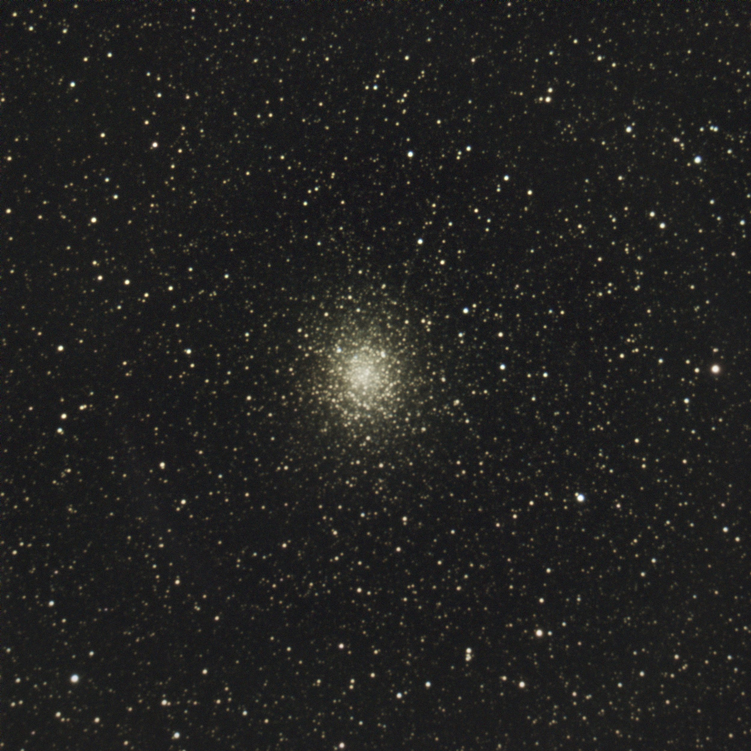 M70 Globular Cluster, May 11th 2025, 30x120s, C9.25 w/ 0.63x, ASI533MC Pro