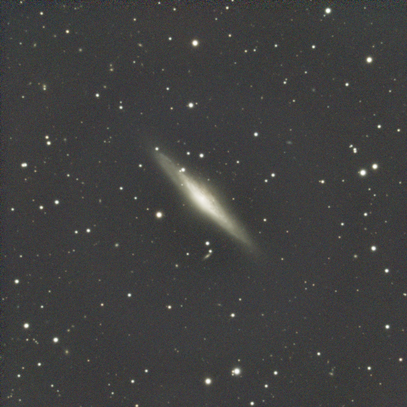 NGC2683 Spiral Galaxy, Dec 15th 2025, 30x120s, C9.25 w/ 0.63x, ASI533MC Pro