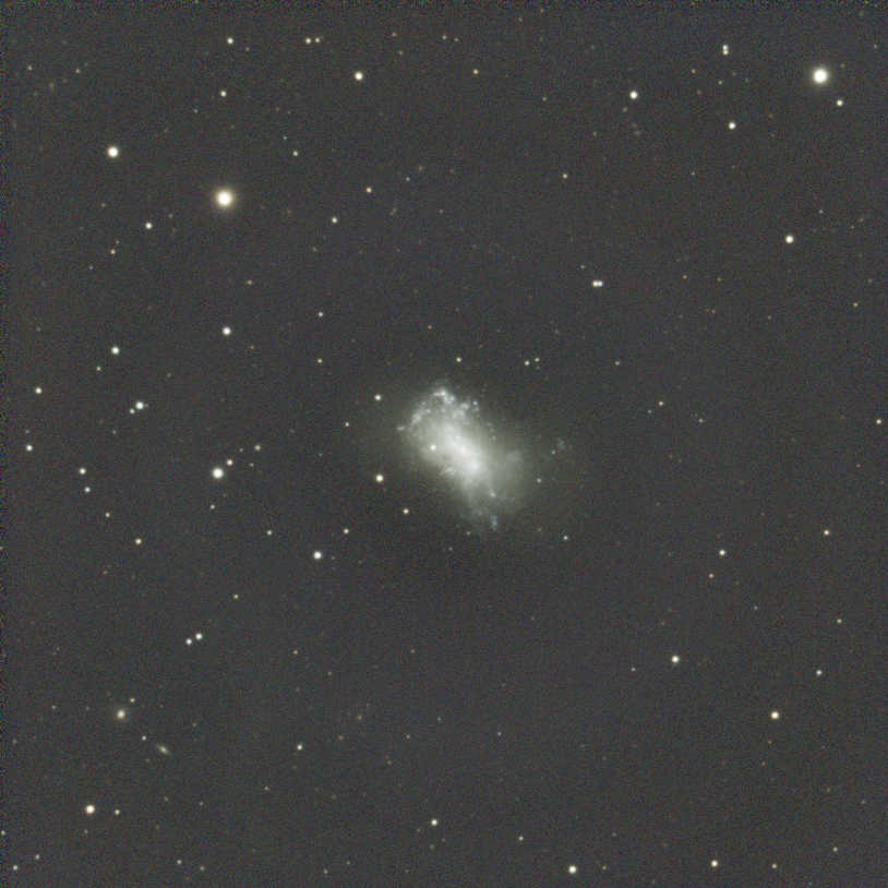 C21 Irregular Galaxy, Dec 15th 2025, 30x120s, C9.25 w/ 0.63x, ASI533MC Pro
