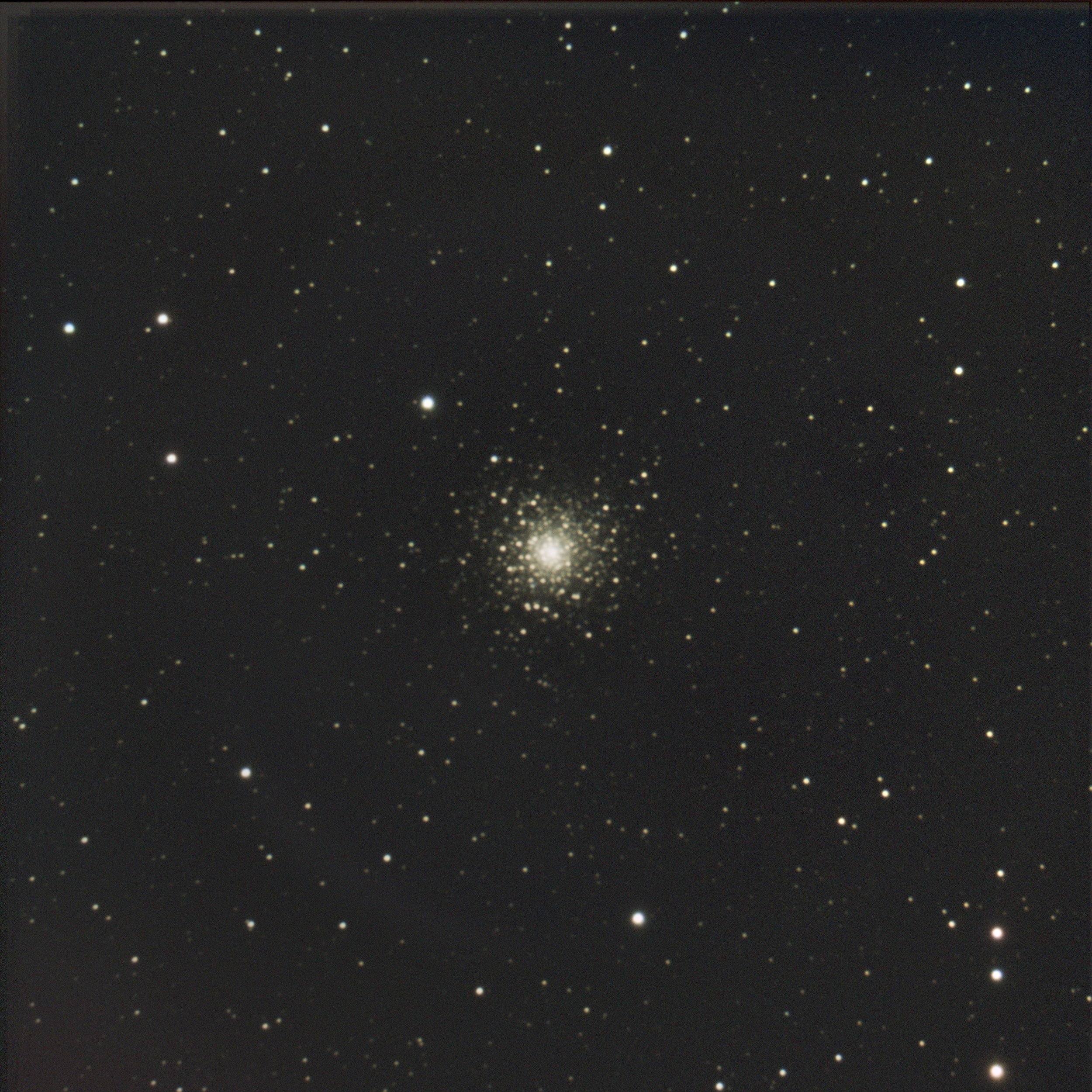M14 Globular Cluster, May 11th 2025, 20x120s, C9.25 w/ 0.63x, ASI533MC Pro