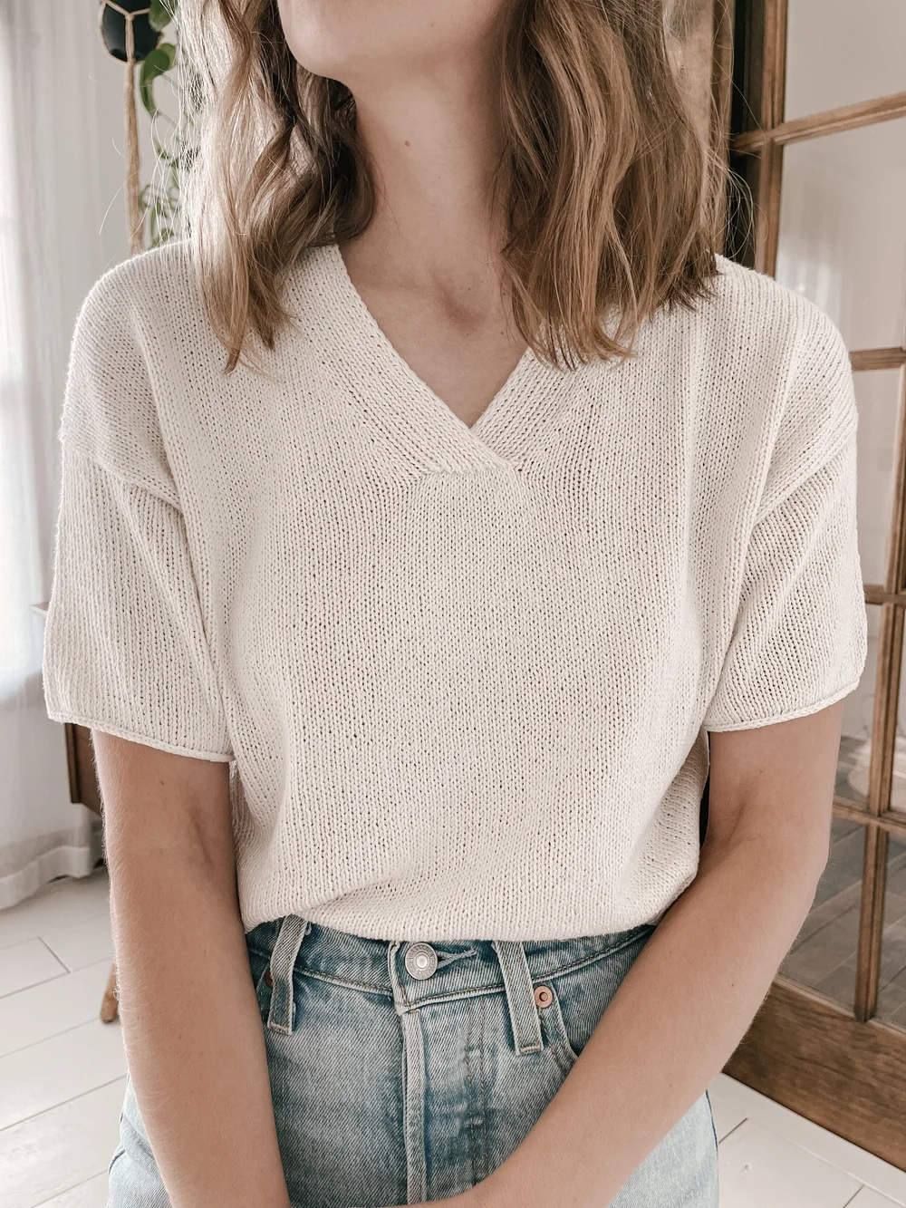 Moon Set Tee - Knitting Pattern — Ozetta