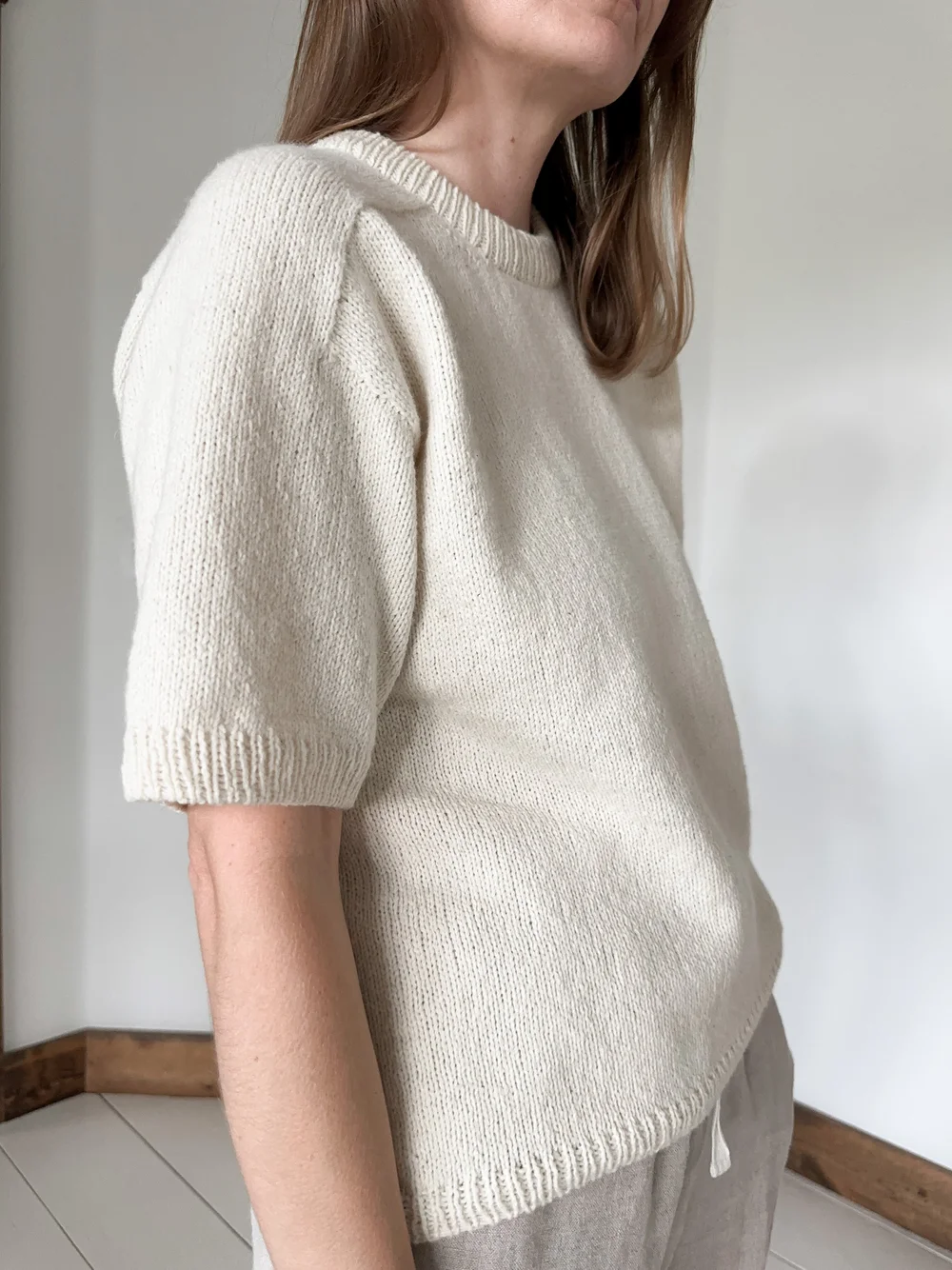 新品タグ 未着 Theory LIGHT.LINEN.KNIT/AMELLITA THEORY Striped linen-blend T-shirt | NET-A-PORTER