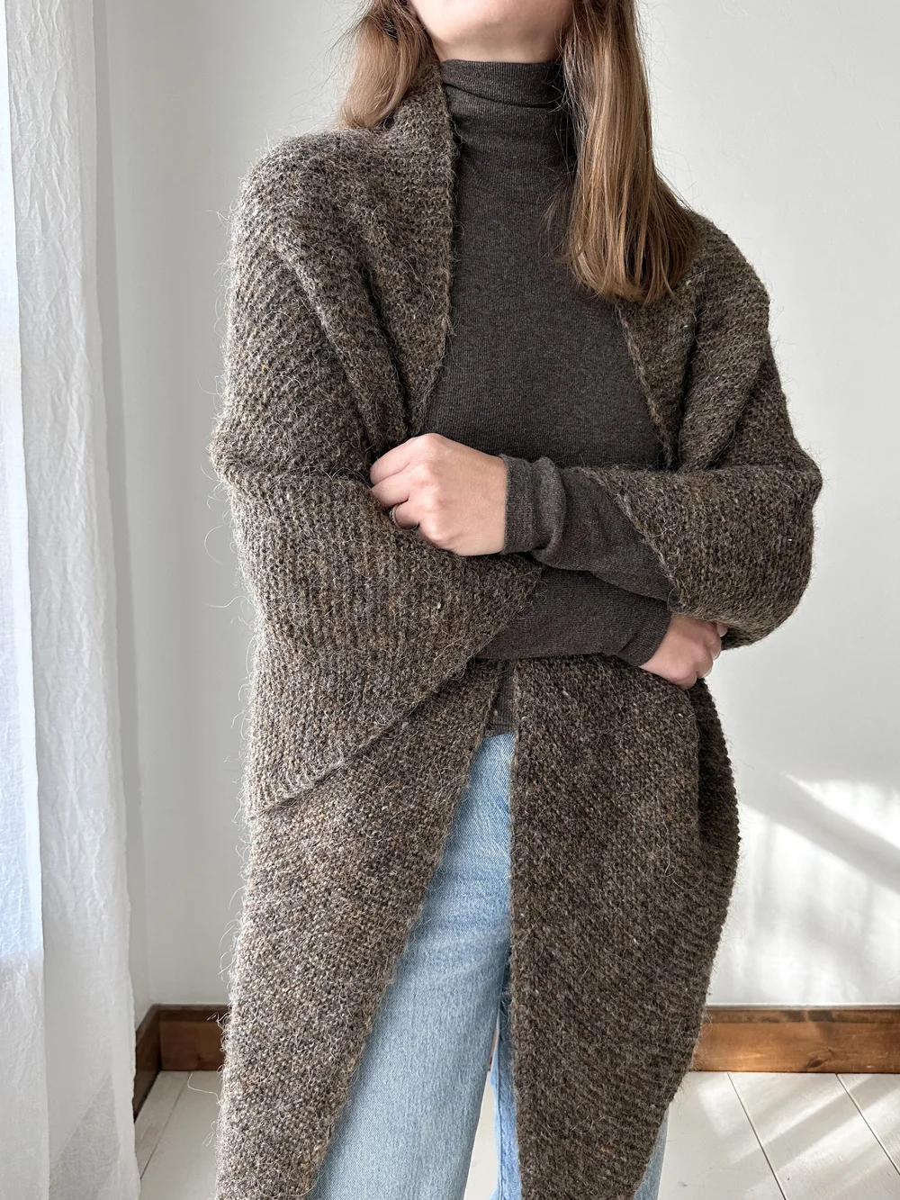 ✨2024✨セオリー MORTONWOOL/BLANKET ST Cardi　S Winter Tales Blanket Shawl — Ozetta