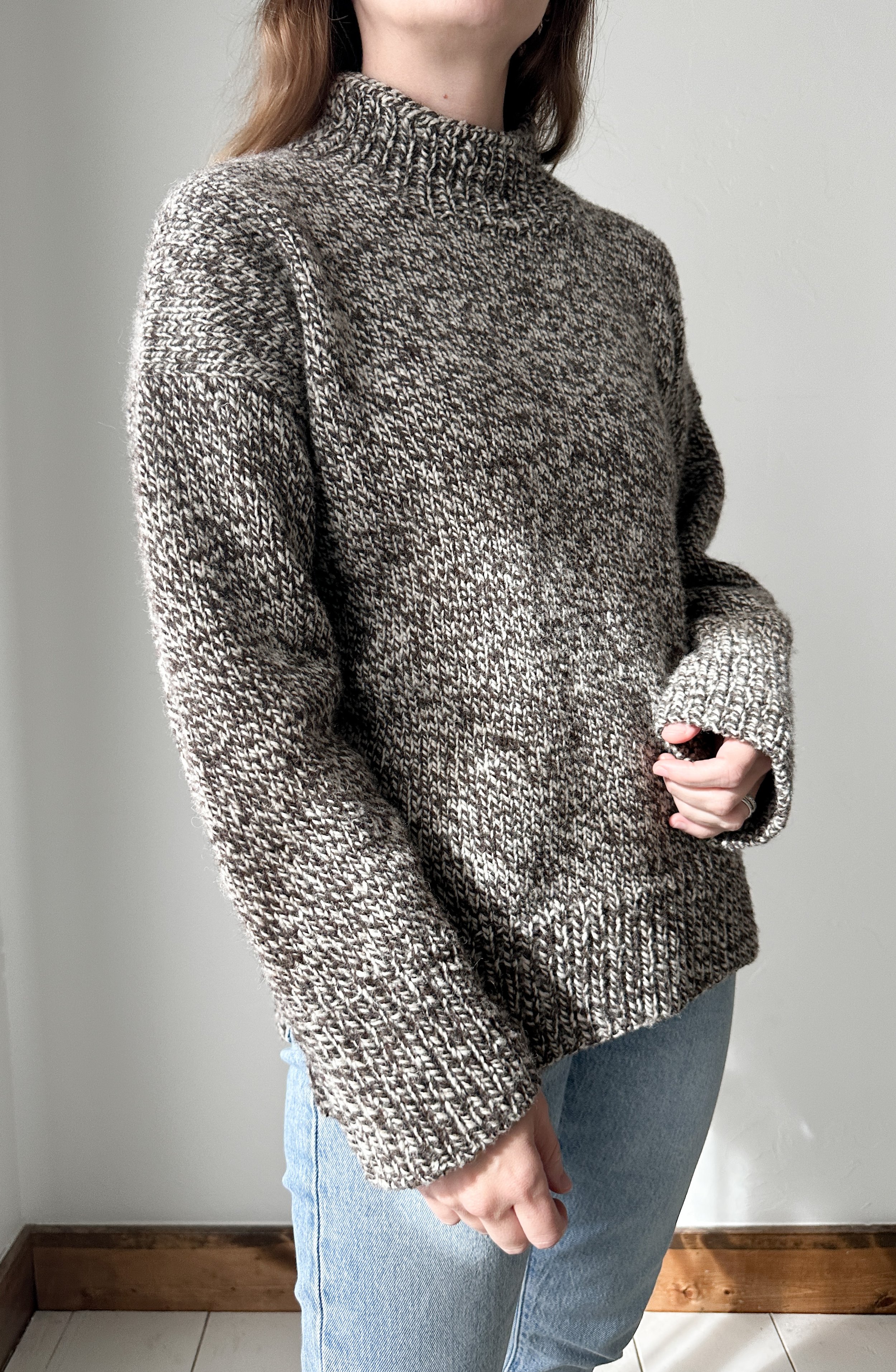 Lodge Sweater - Knitting Pattern — Ozetta