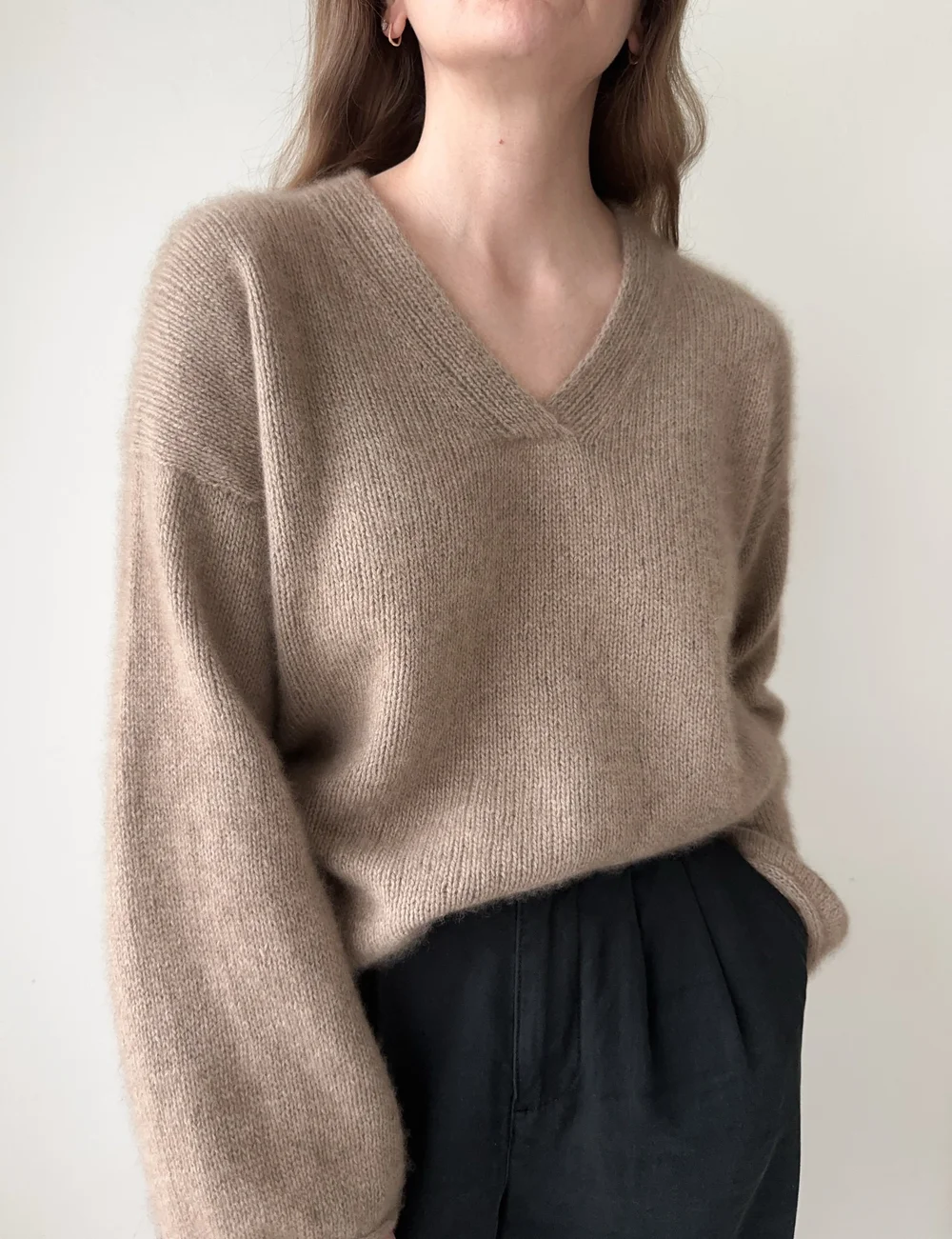 【A- 】NKNIT pattern pullover sweat Moon Set Pullover - Knitting Pattern — Ozetta
