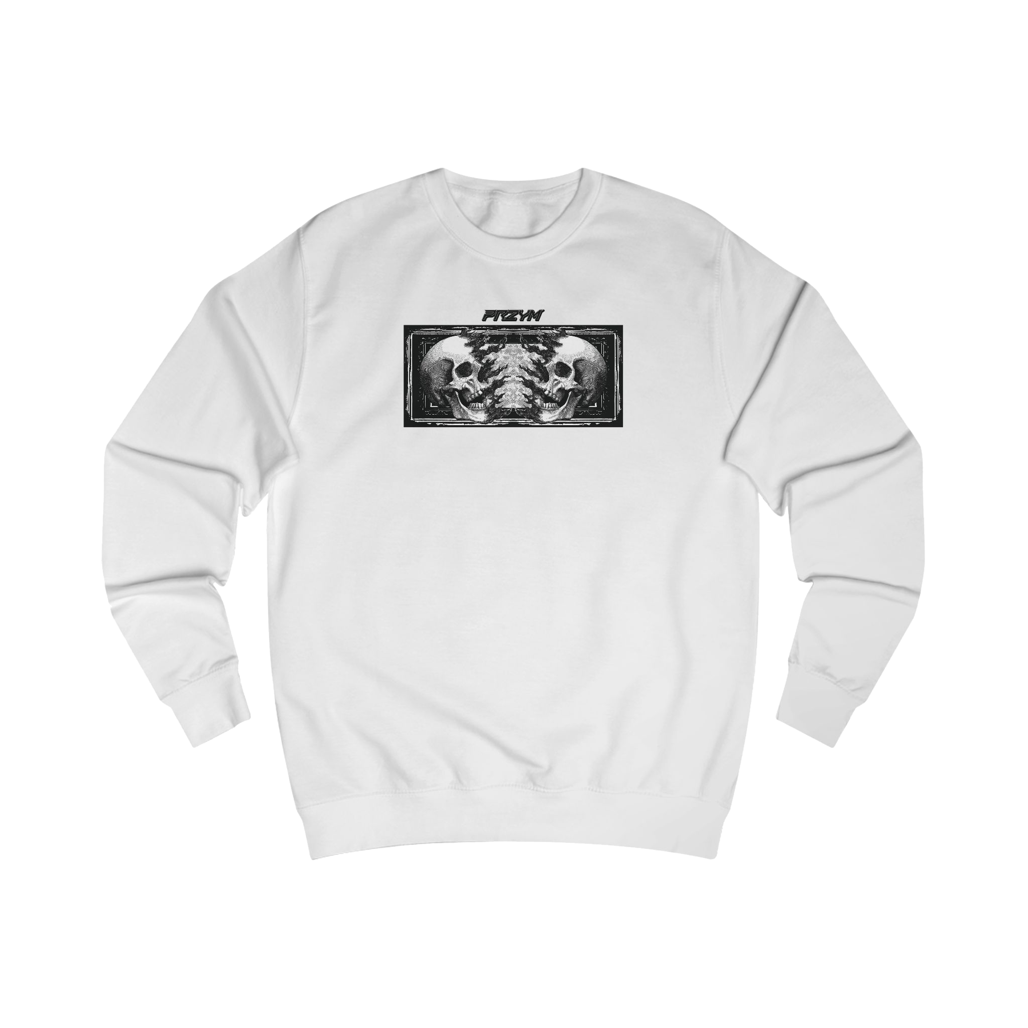 Mirror Skull Sweatshirt Crewneck