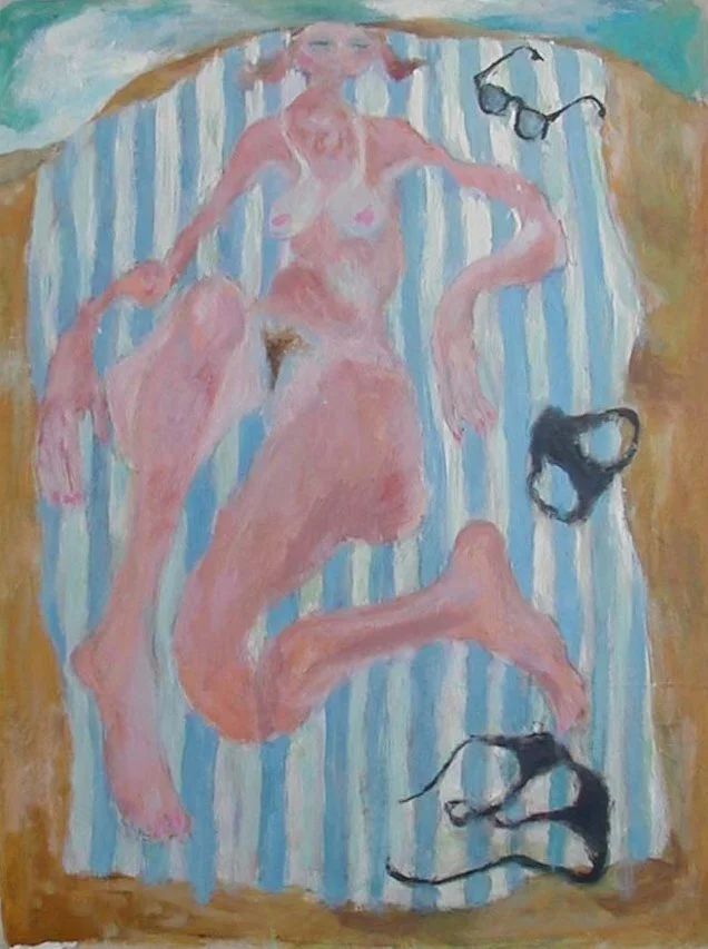 324 Figure On The Beach oc 25x19.25 15Dec'79-Mar'80.JPG