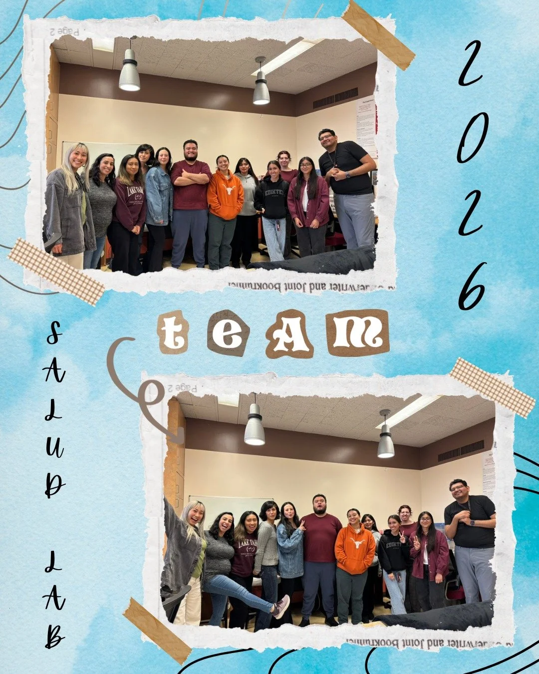 SALUD Lab wraps up the Spring 2026 semester with a big thank you to our hard working RAs!&nbsp;👏👏🌟

Our Undergraduate RA's Esai and Katherine G., and our Post-Bac RA Brianna will be moving on to greater endeavors. Congratulations on your admission