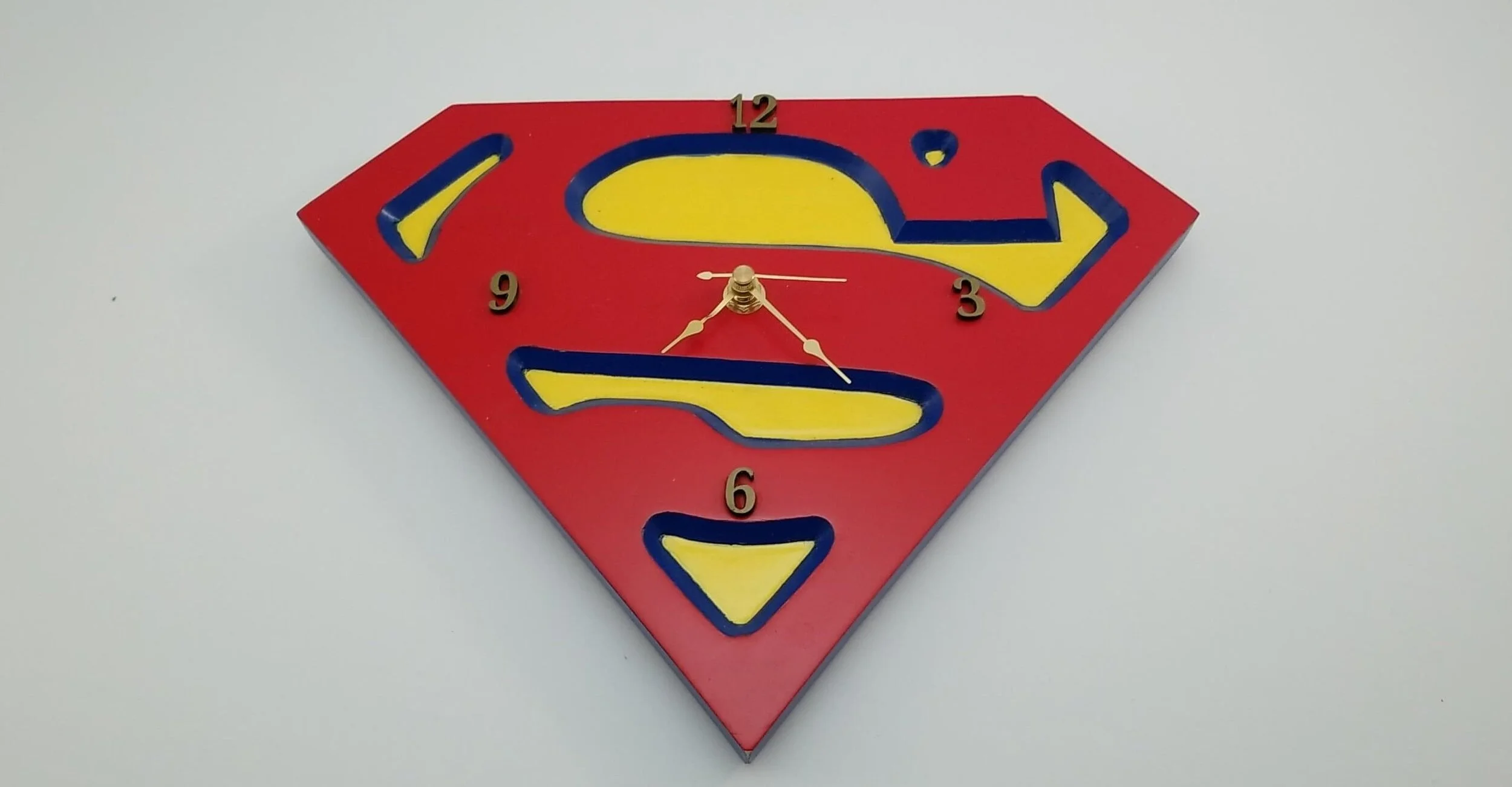 Superman Clock