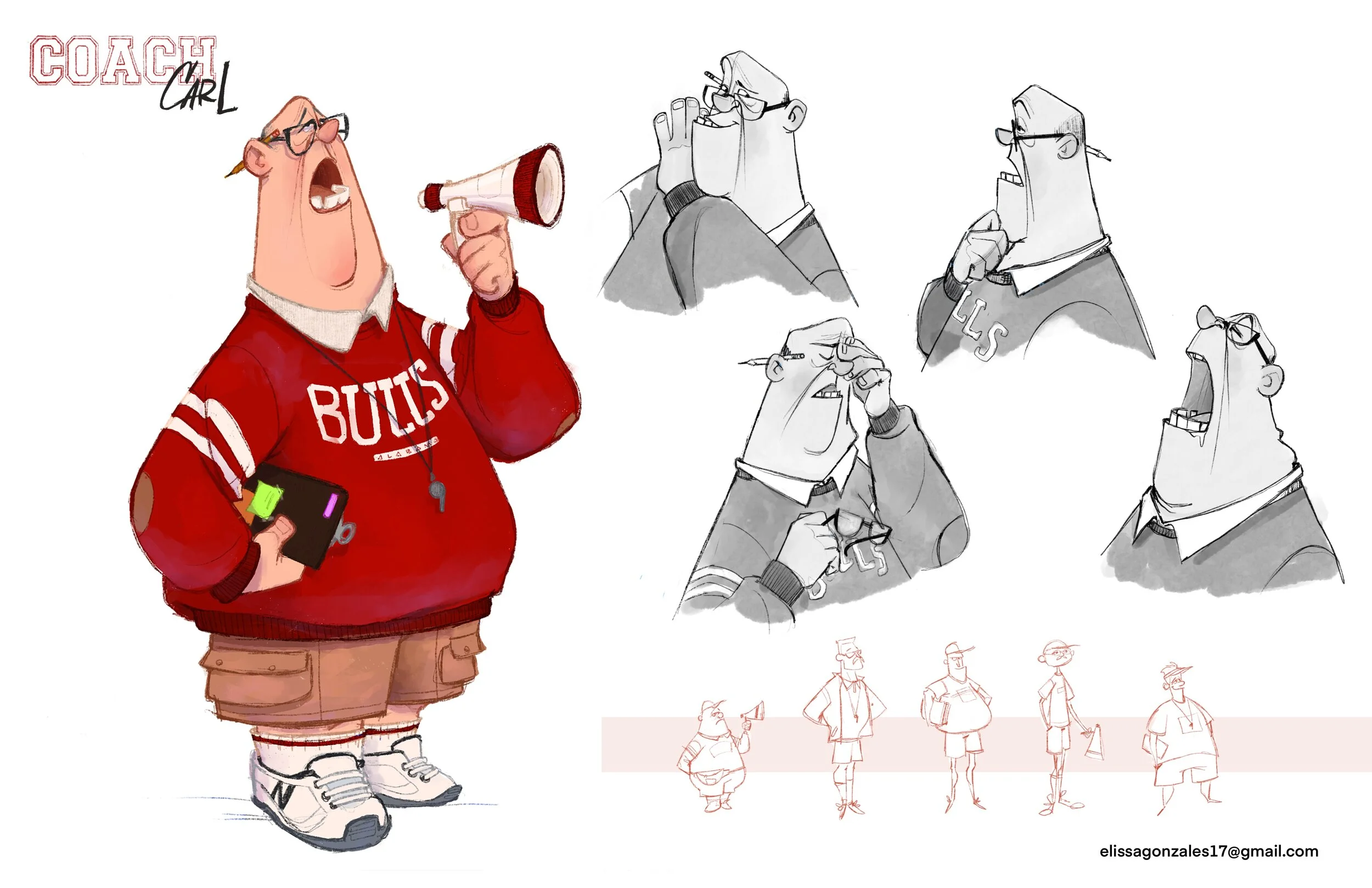 New storyline to come, but for now...Coach Carl