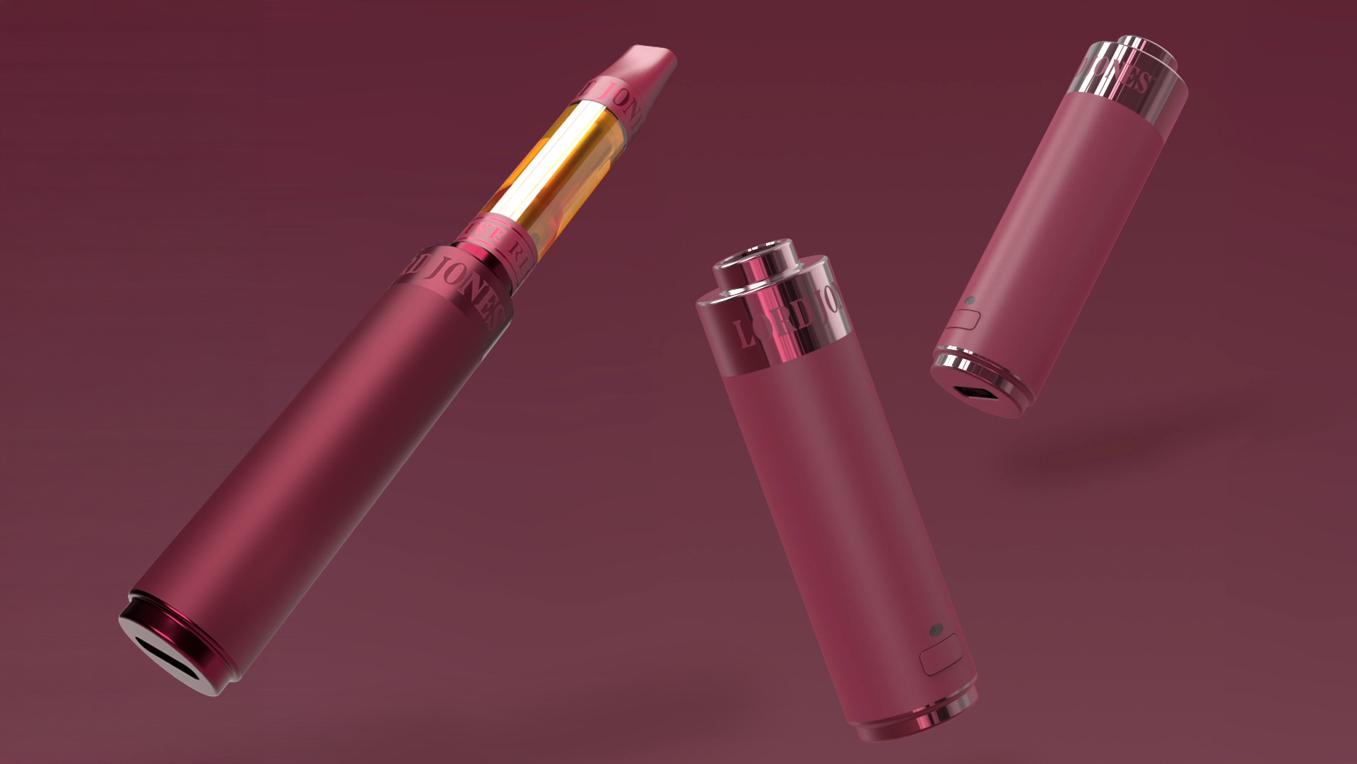 An elegant 14mm variable voltage battery with a weighted, premium feel. It features a universal 510 junction and a discreet voltage selection button that’s there only when needed.