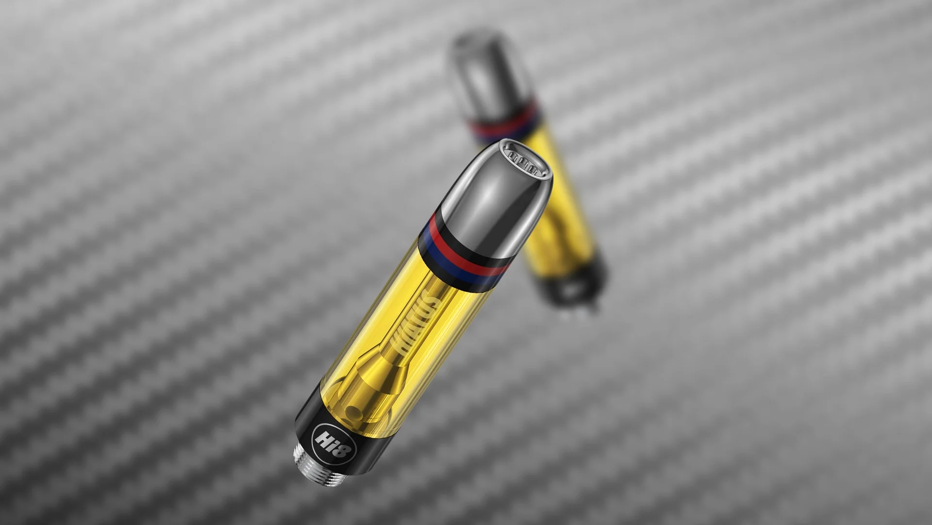 The Hiatus 510 cartridge distills a broader vintage racing design language into a constrained format, carrying forward metal detailing and grille-inspired venting in a compact, manufacturable form.