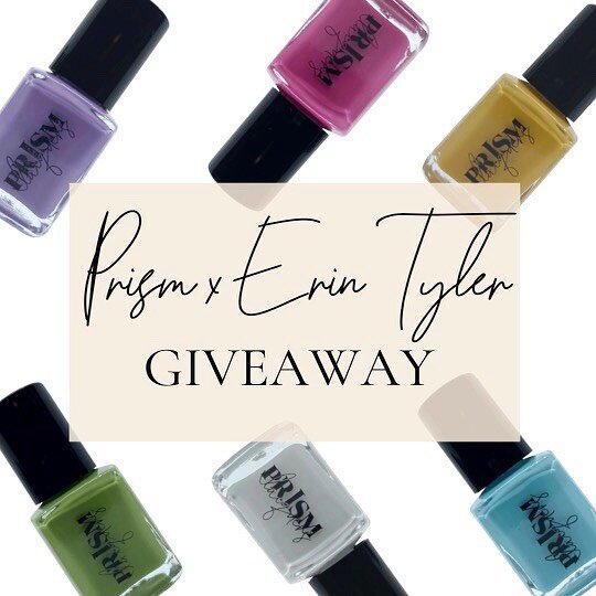 It&rsquo;s a celebration! 

We&rsquo;ve partnered with beauty guru @erintylerofficial to celebrate the launch of our NEW Spring/Summer &lsquo;21 collection with a #giveaway 🥳

The lucky winner will receive the FULL Prism Lacquers Spring/Summer colle