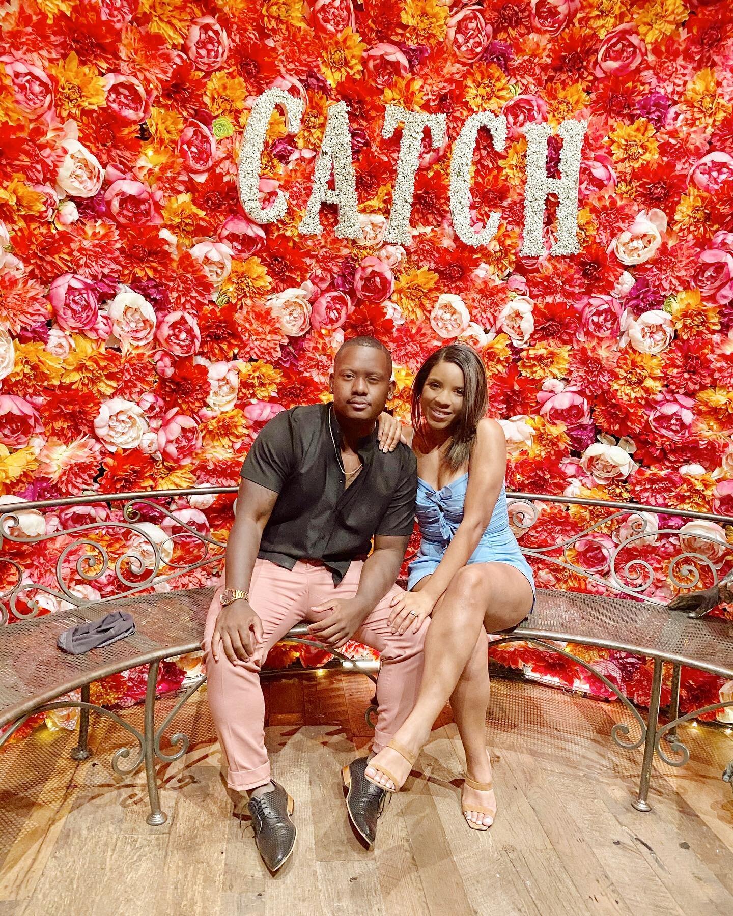 Loved the food at @catch but Husband looking like a snack 👀😋💗