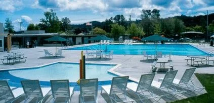  Nearby community pool.  