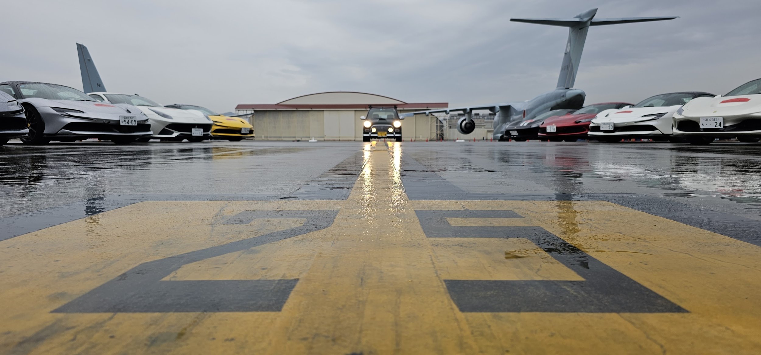 Showboss Productions Japan Air Show Ferrari - Lexus Lineup.jpg