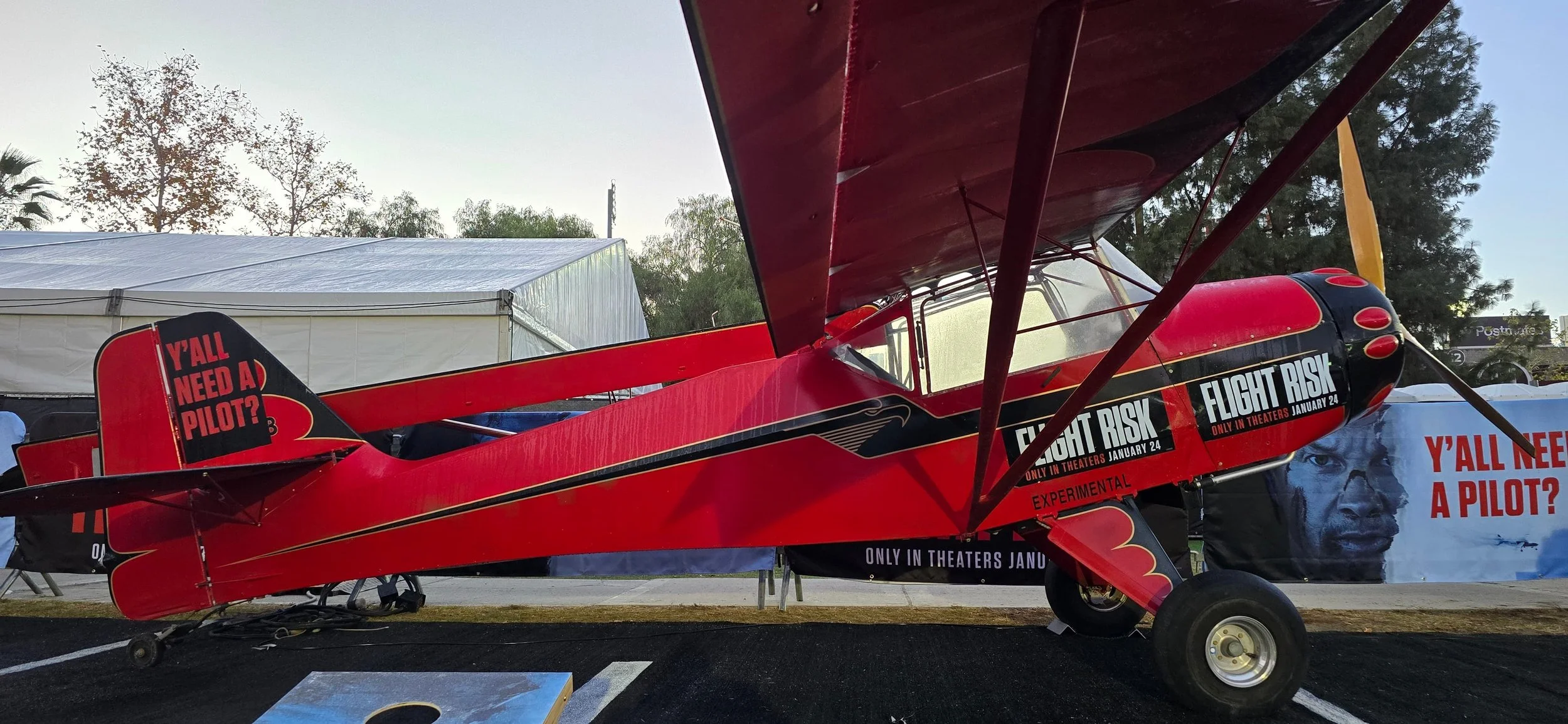 Showboss Productions - Brand Activation Lionsgate Flight Risk Movie at the RoseBowl 2025