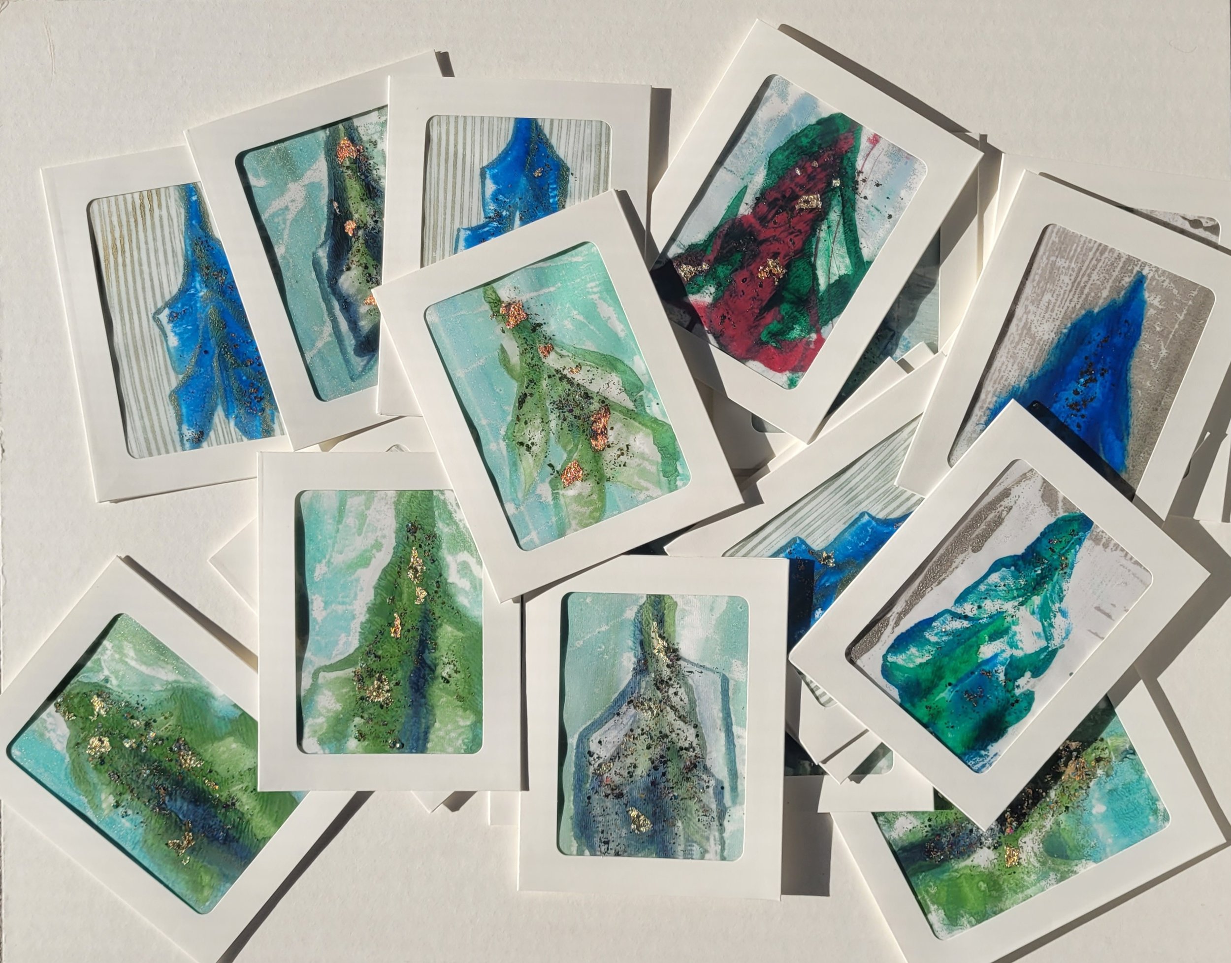 Handmade Holiday Tree cards by Kim Roberts.jpg