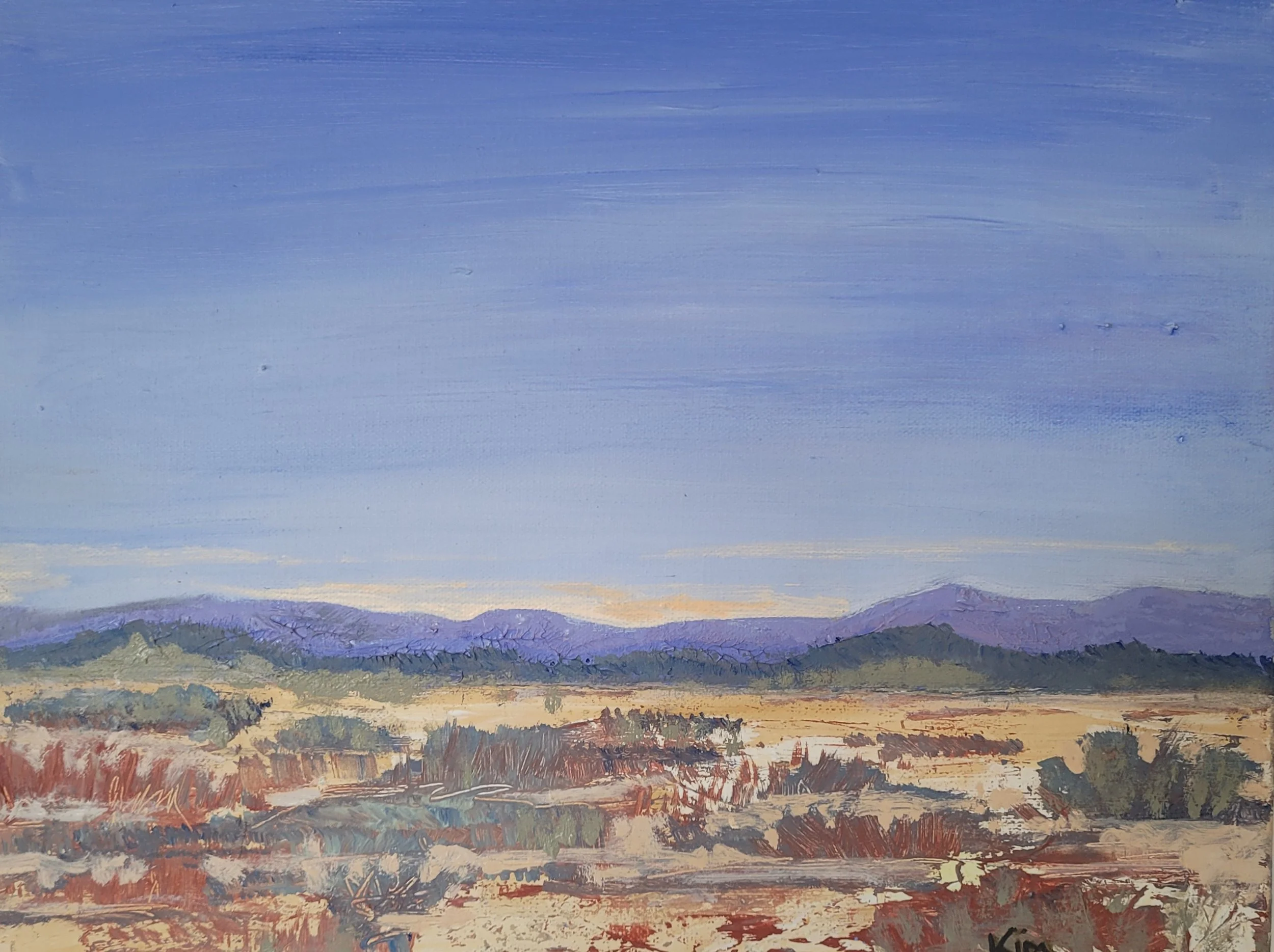 Desert Jewels | Alpine Desert Landscape Oil Painting  | 12 x 16 in | Unframed