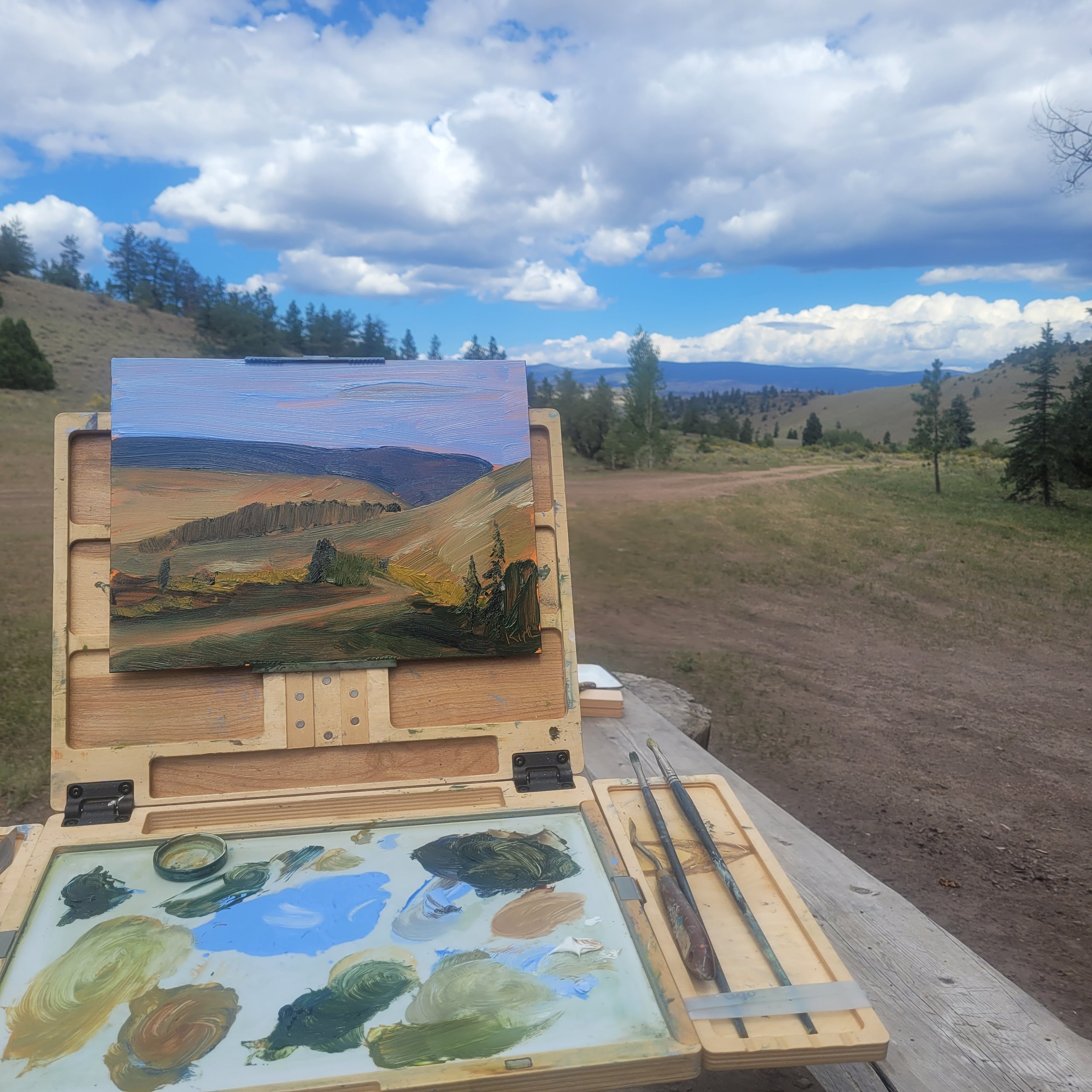 County Road plein air in situ.jpg