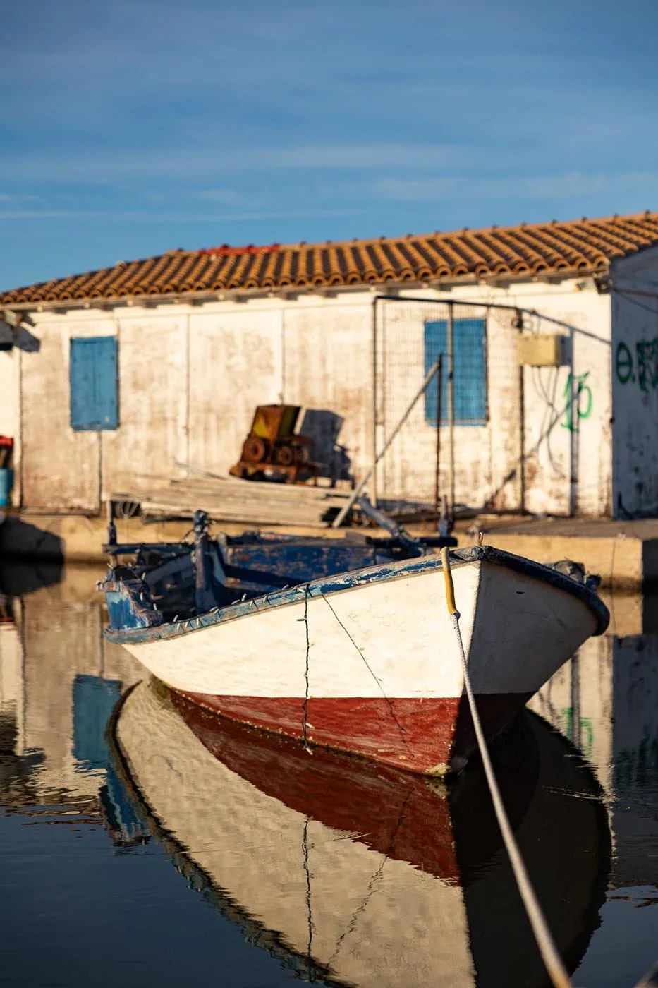 Lefkada Landscape & Coastal Photography Fishing Boat Lagoon.jpg