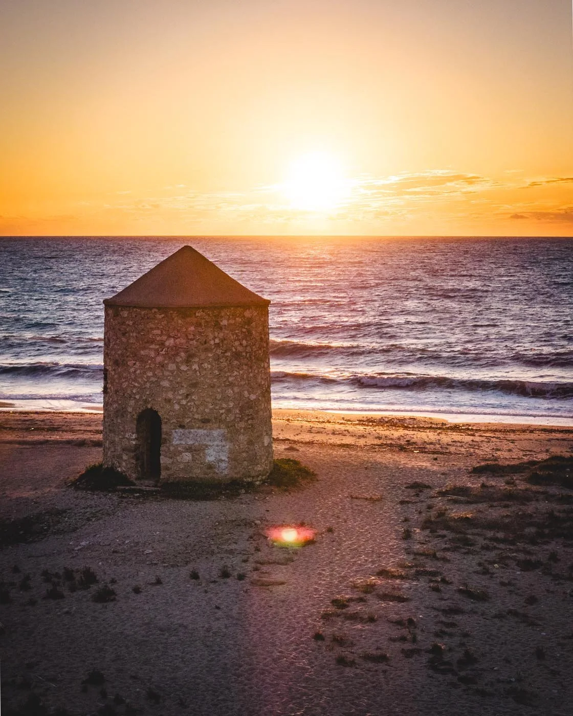 Lefkada Landscape & Coastal Photography Sunset Windmill.jpg