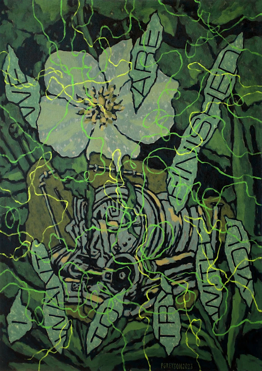  "I Want To Try With You #4" , 2023 , Oil on Canvas, 42 x 30 inches 