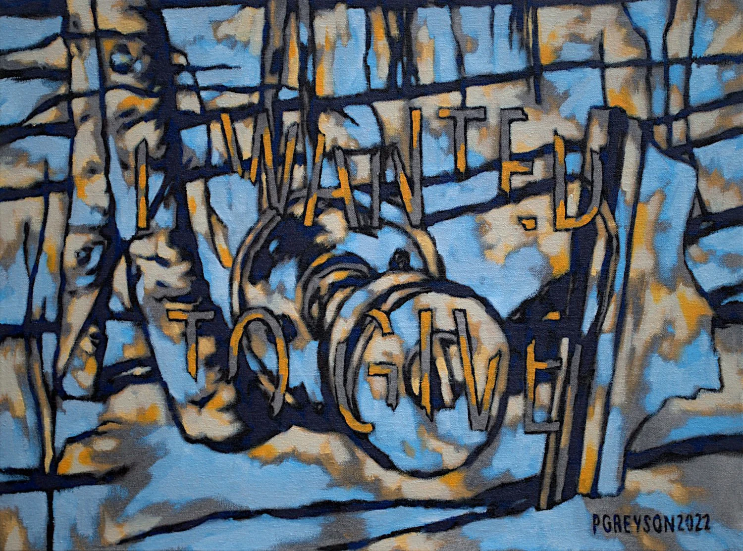  "I Wanted To Give" , 2022, Oil on Canvas, 18 x 24 inches 