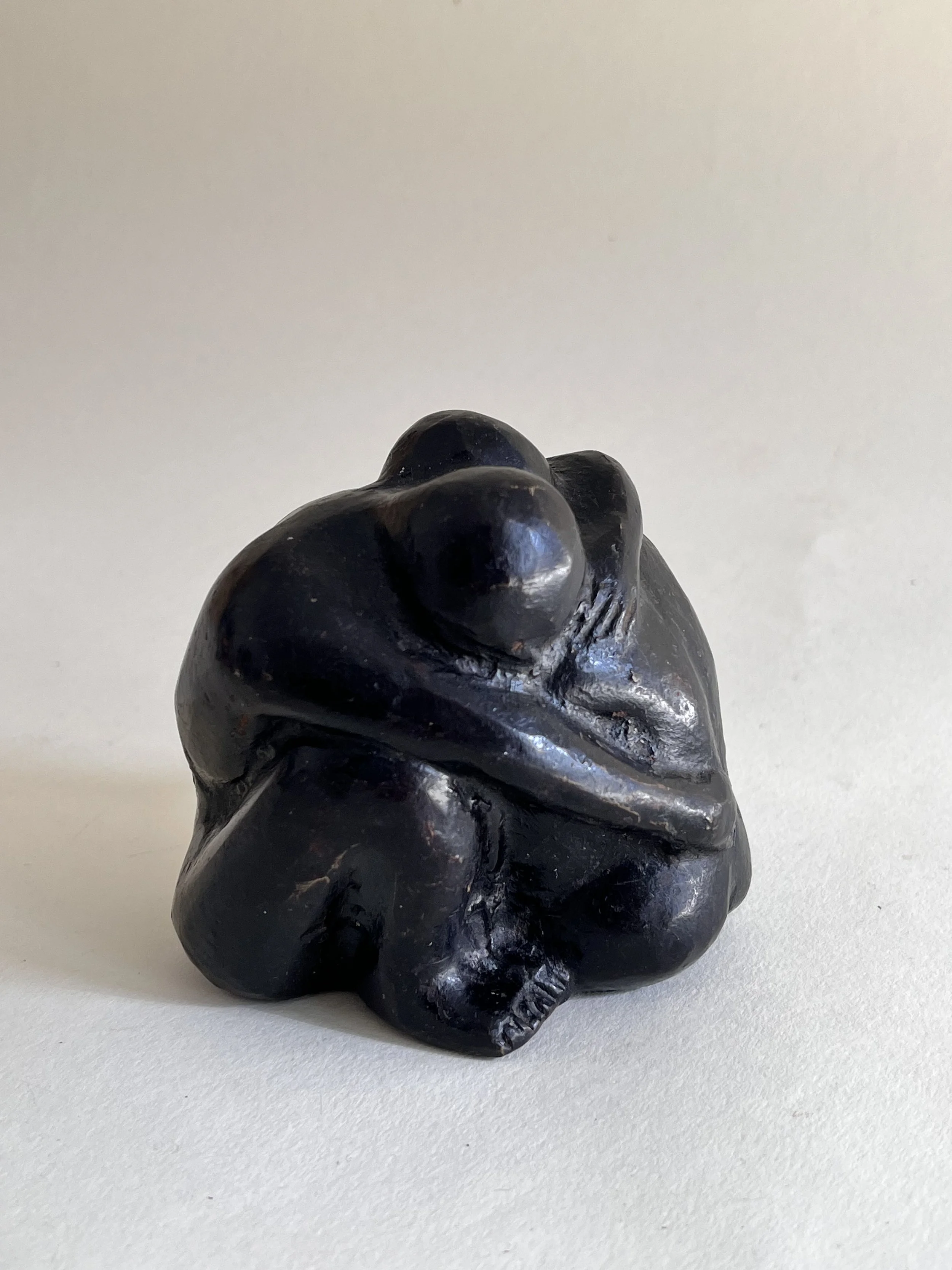 Small vintage bronze sculpture