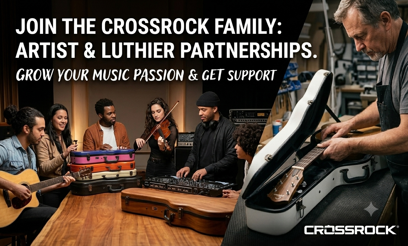 Join the Crossrock Family: Artist &amp; Luthier Program