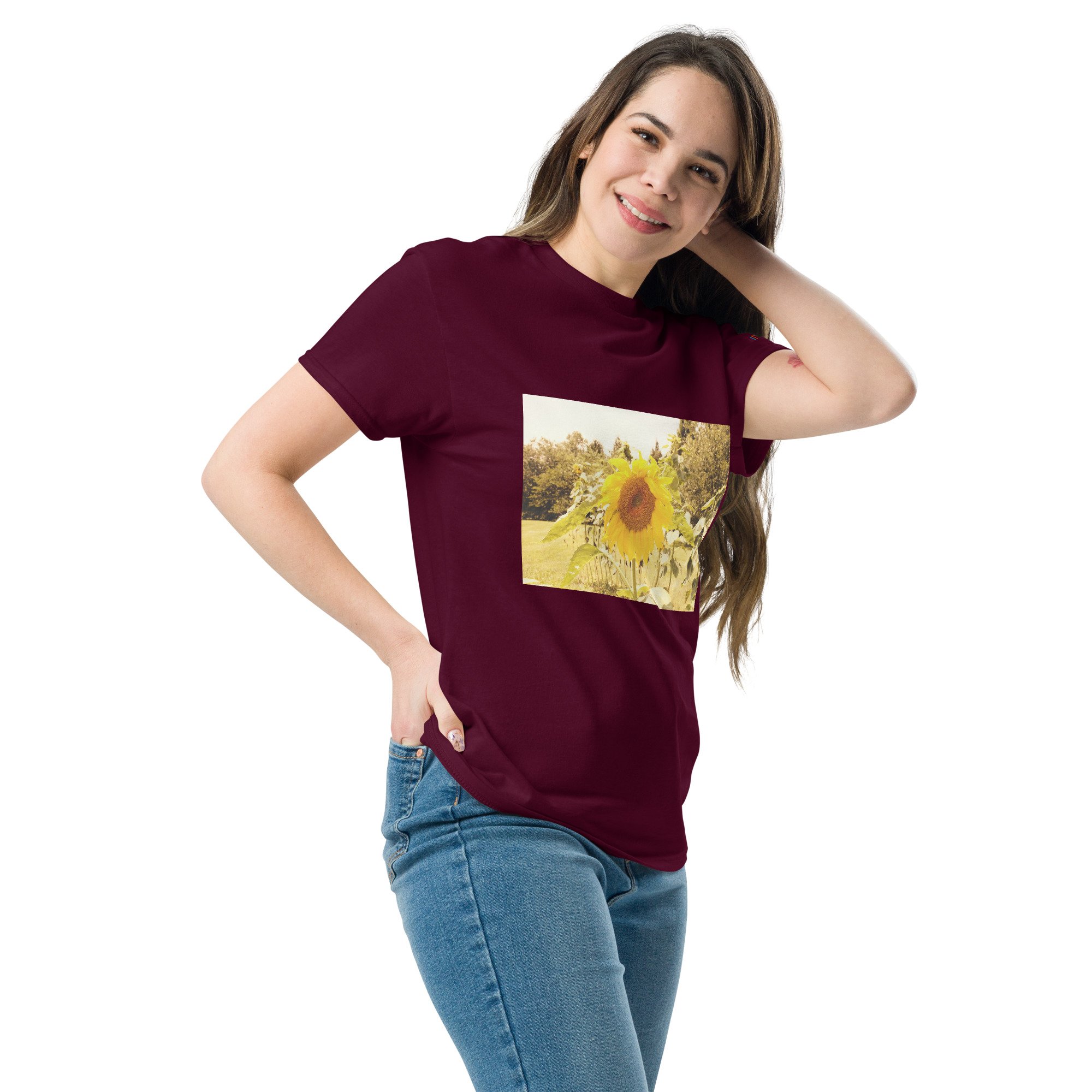 unisex-classic-tee-maroon-left-front-675b37c1212b4.jpg