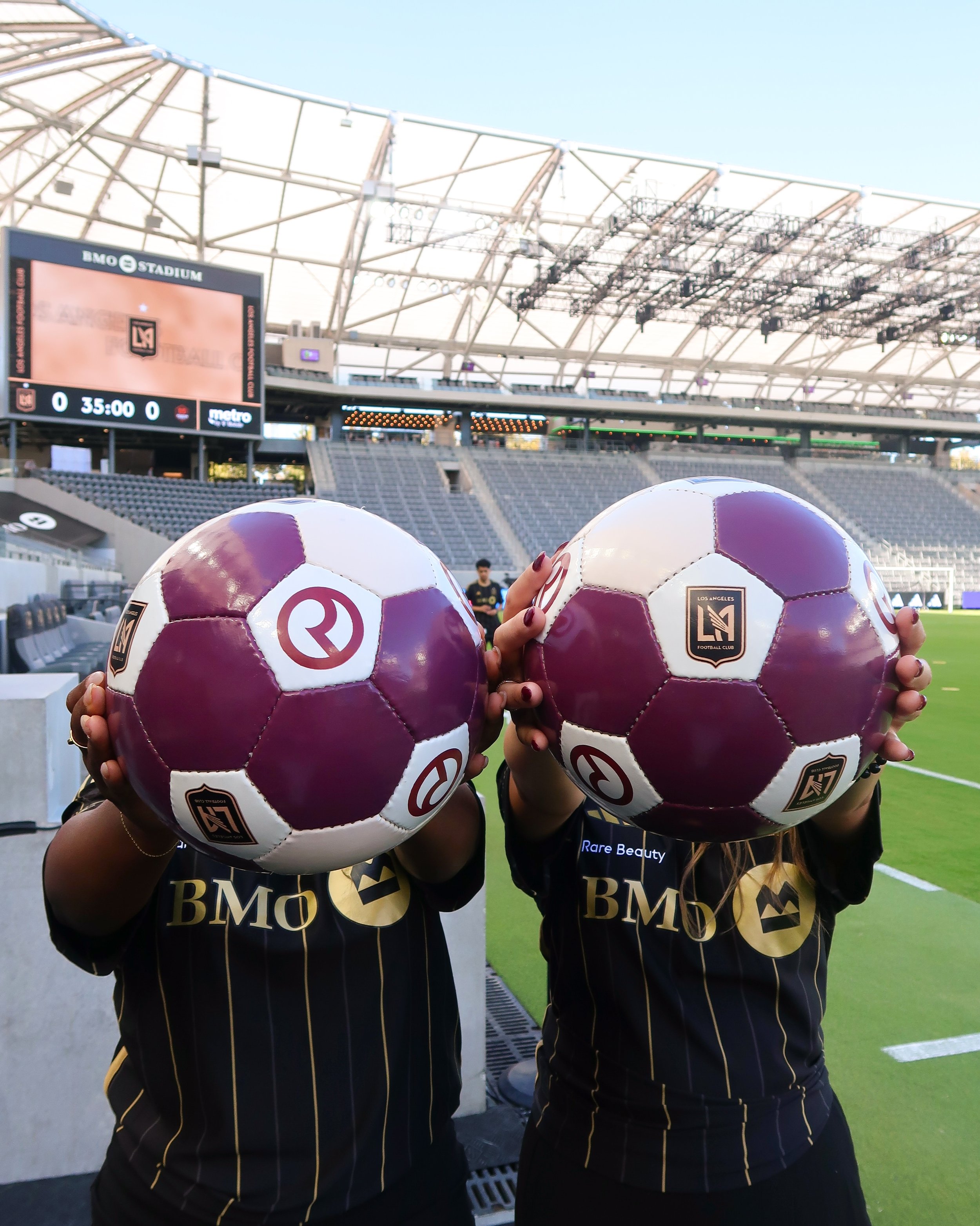RARE BEAUTY X LAFC SOCCER EVENT