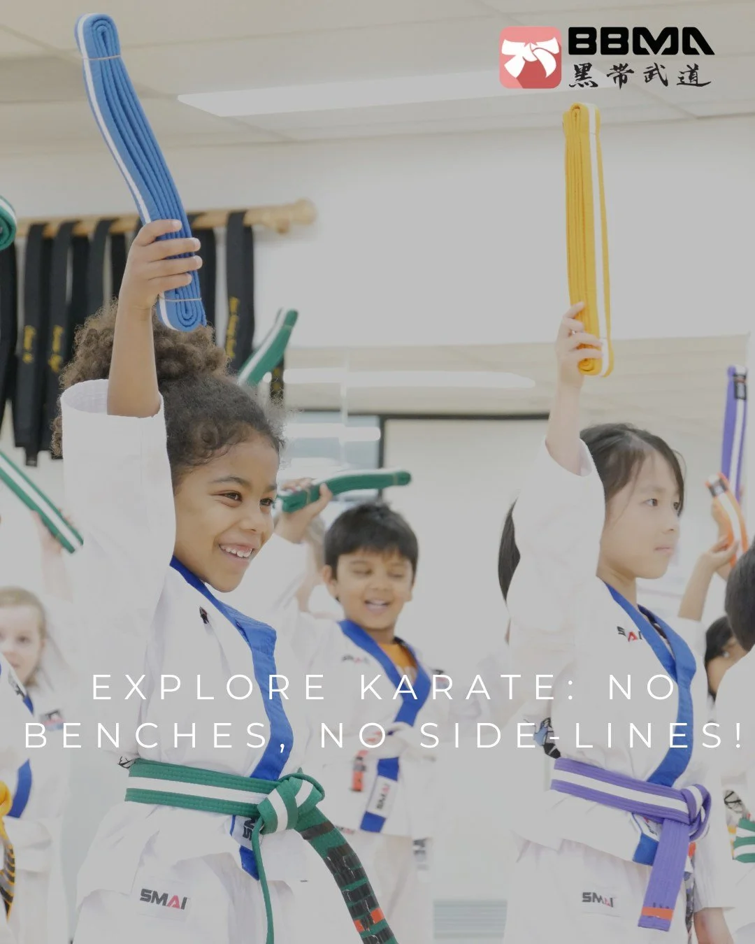 🥋 Karate for Kids: No Benches. No Side-lines. No One Left Out.

In many team sports, kids sit out if they&rsquo;re not the fastest, loudest, or most confident.
Not at BBMA.

✅ Every child trains
✅ Every child progresses
✅ Every child matters

Our cl