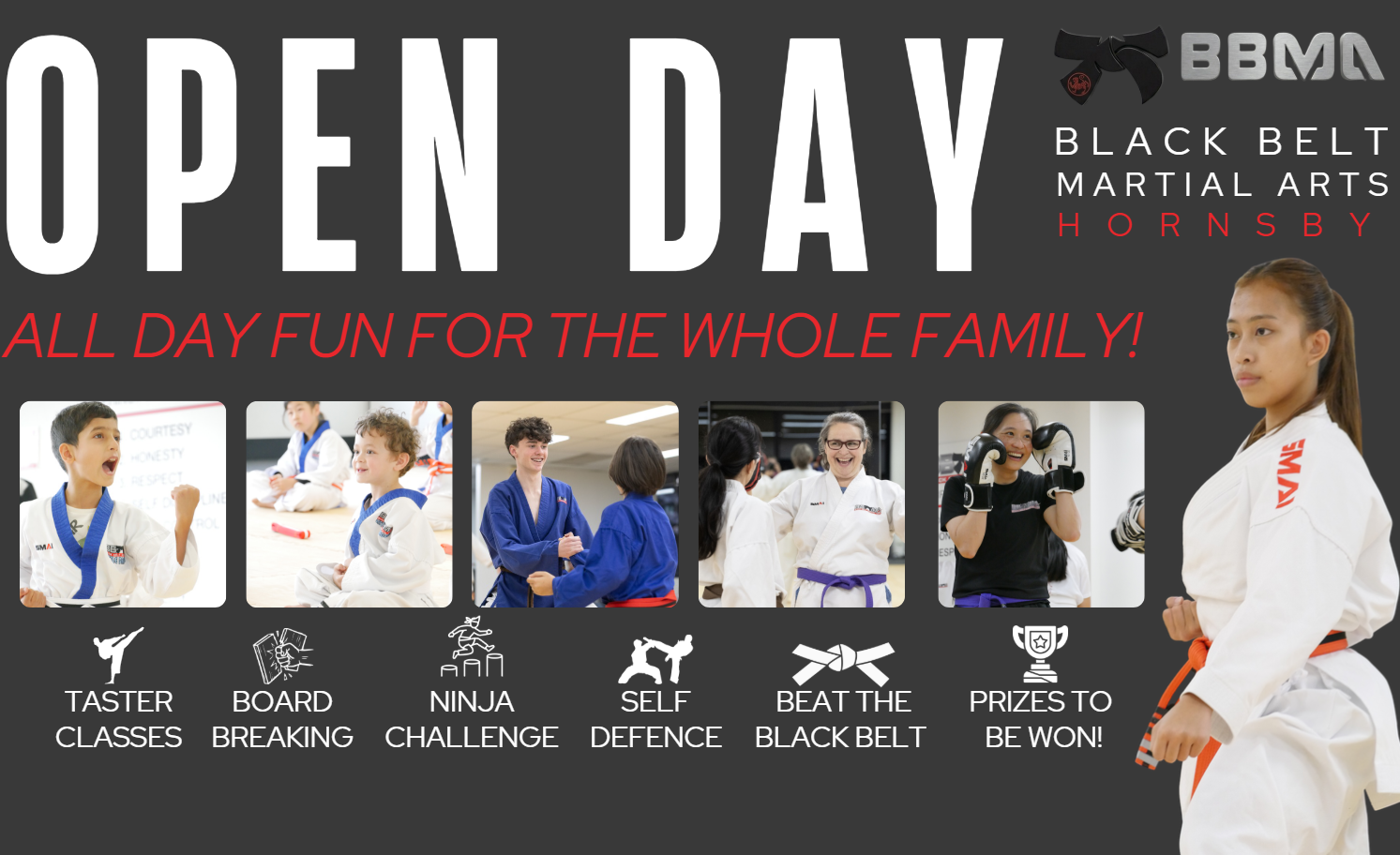 BBMA Hornsby OPEN DAY