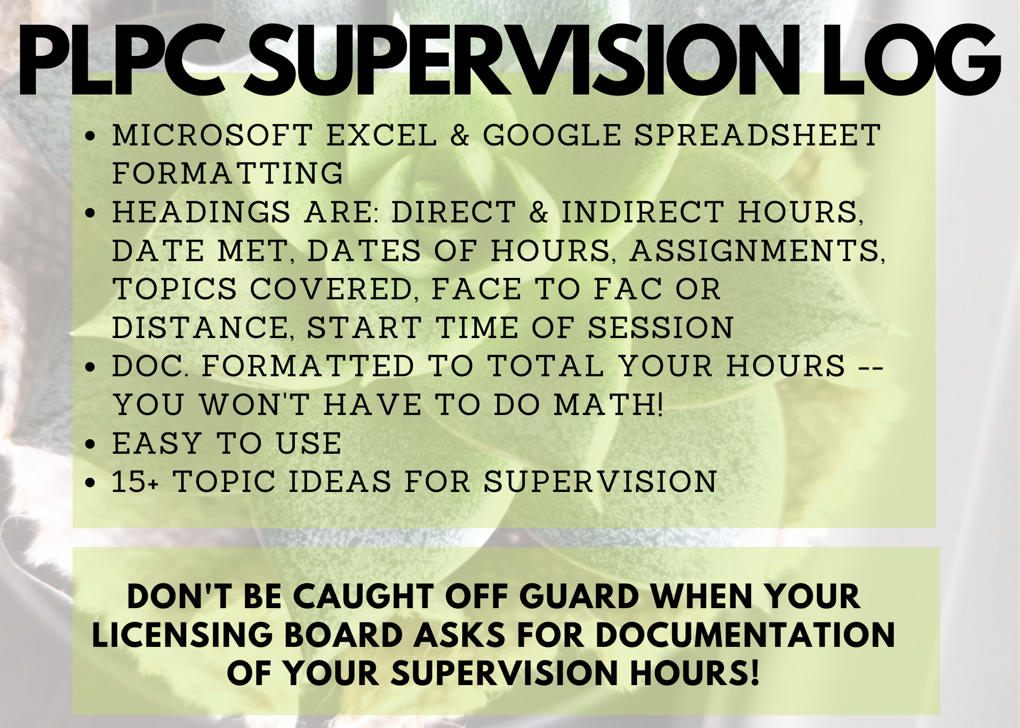 PLPC Supervision Log Ad.png