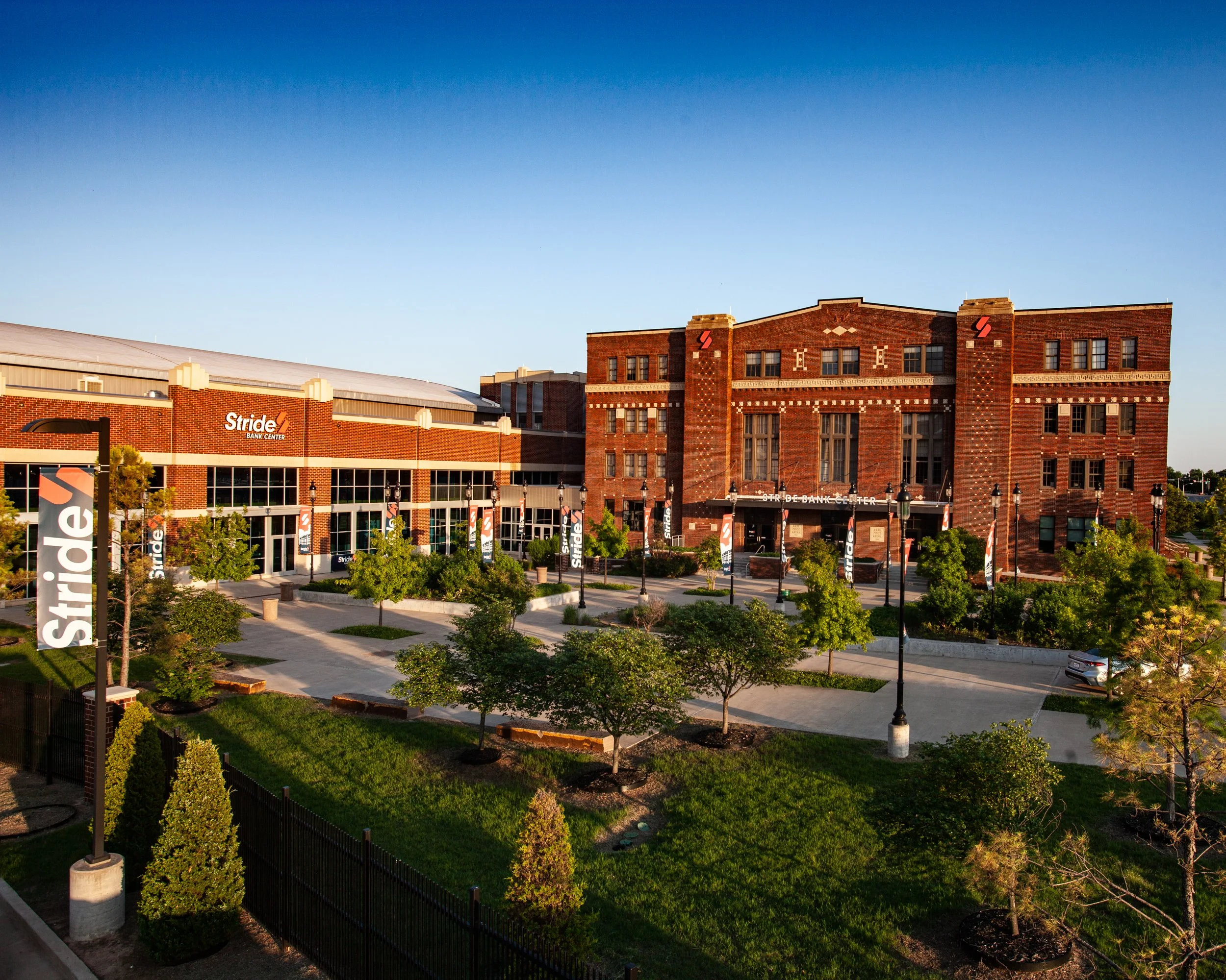 Stride Bank Center's Grand Ballroom and Steinway Spirio in Enid, Oklahoma