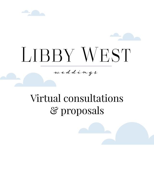 During these unprecedented times weddings are having to be planned and postponed by new means. I want to do my part to help those who have been affected, so I am now offering virtual consulting and support. If you or someone you know have had to rear