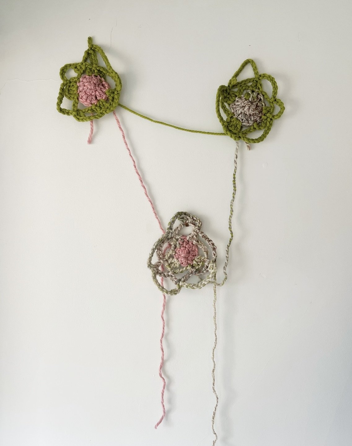 Crochet Hanger by Deniz Bodi.