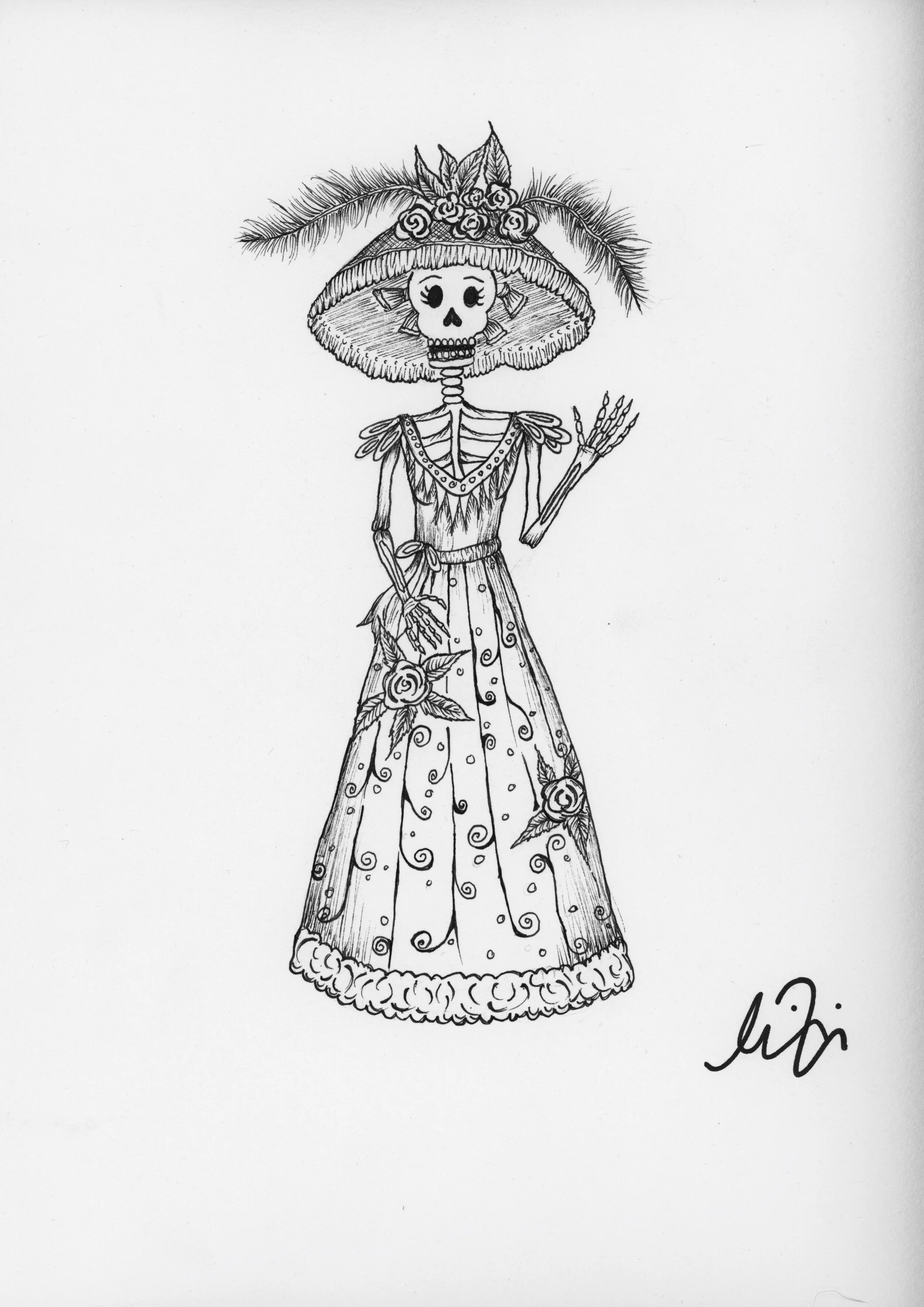 Lady Skeleton with Hat.jpeg