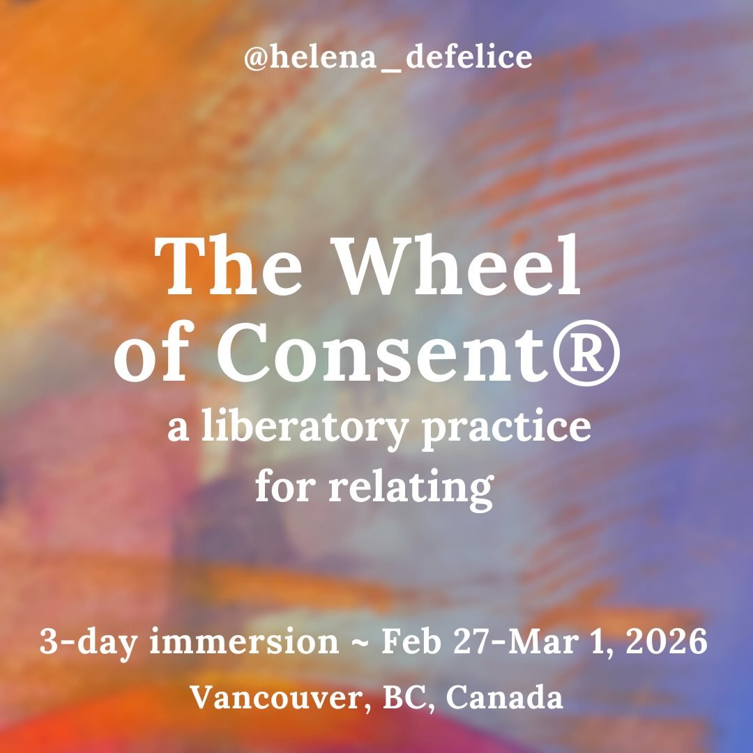 ✨ Vancouver Feb 27-Mar 1 ✨

3-days to slow down, tune in, and deepen your relationship to yourself and others.

This space offers a unique setting of care where we can drop some of protective holding and patterns and become aware of more subtle cues 