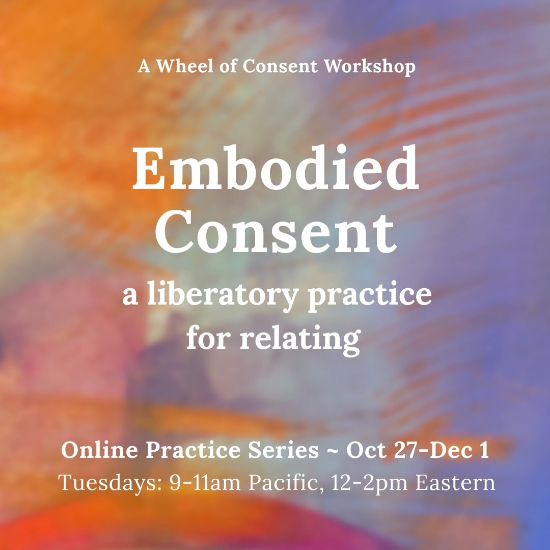Join @_adamgn_ and me for this rich and impactful 6 week practice series.  Dates: Oct 27, Nov 3, 10, 17, 24, Dec 1
Hours: Tuesdays 9-11 AM Pacific, 12-14 PM Eastern, 6-8 PM Central European
*we will follow Pacific through seasonal time change

The li