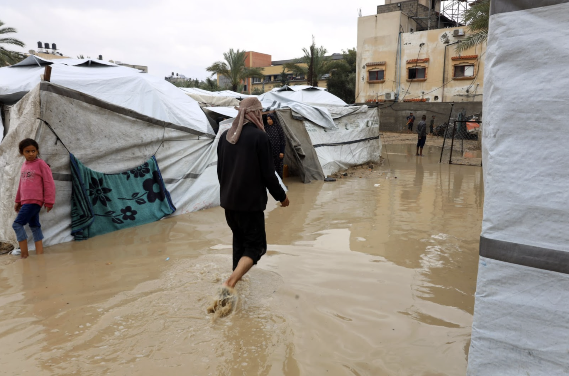 Storms without shelter: Gaza’s nightmare continues due to Israel’s blockade