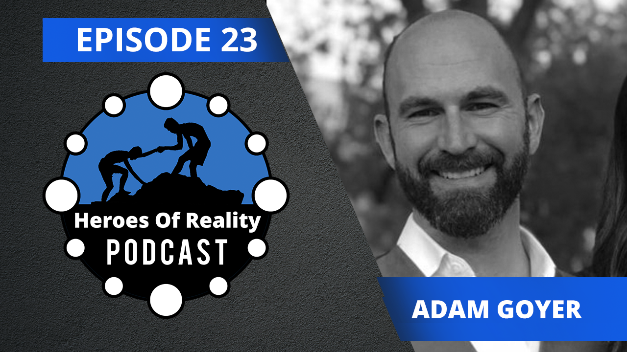Episode 23: Consciousness hacker on mission to reduce the world’s suffering - Adam Goyer episode artwork
