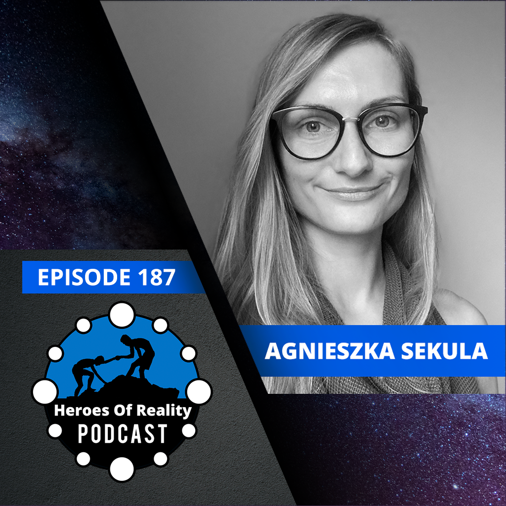 Episode 187: The In-between Reality of Psychedelics and VR Therapy - Agnieszka Sekula episode artwork