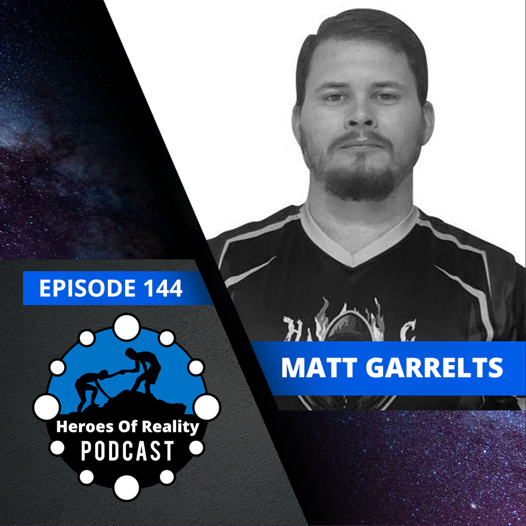 Episode 144 : Building VR eSports Commuinty that is Non-Toxic - Matt Garrelts episode artwork
