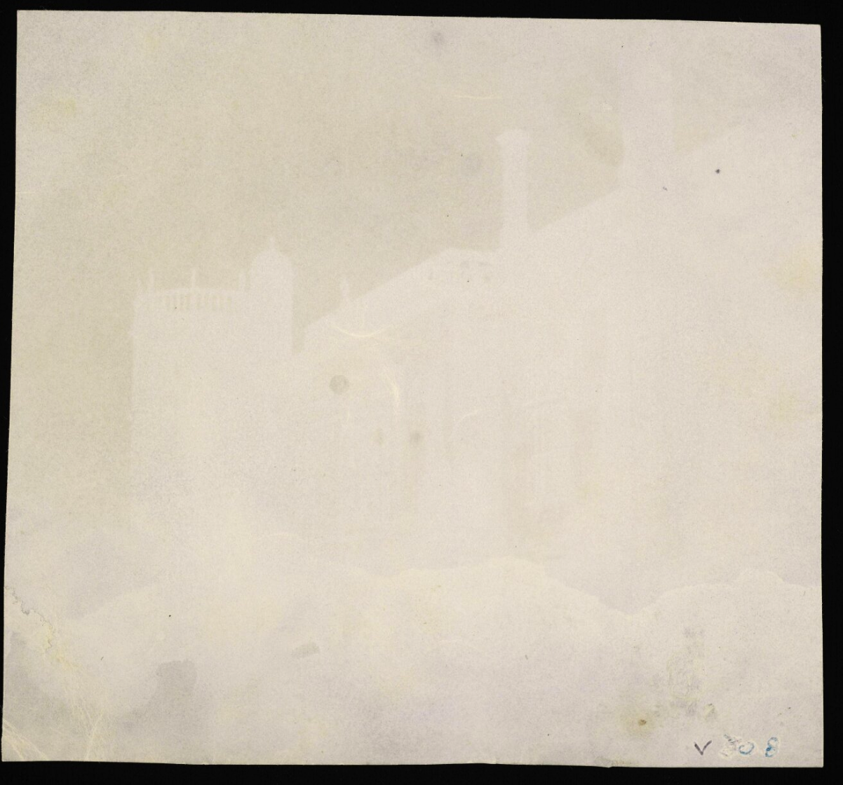 Image 11 (top left)_ William Henry Fox Talbot, Side of Lacock Abbey with Sharington_s Tower_ Calotype Paper Negative, 1839, Victoria and Albert Museum.png