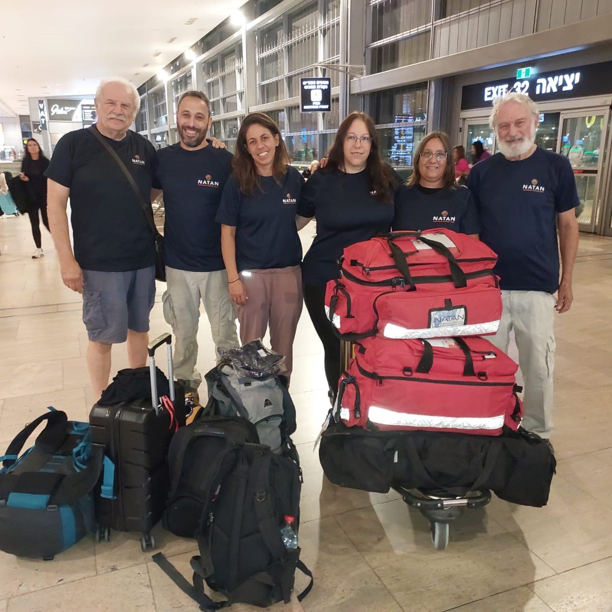 The NATAN Team departs for Morrocco, 10-SEP-2023