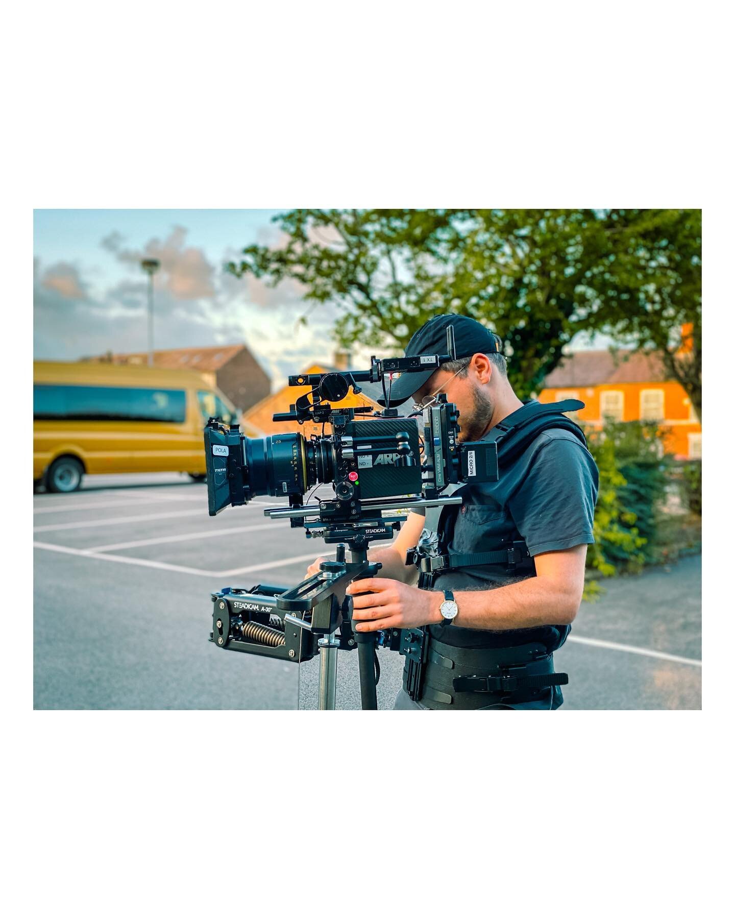 Little bit of BTS from &lsquo;Say Something&rsquo; - @cmatbaby with @georgehaydockdop on the Steadi. 

Pulling on Alexa Mini + TLS Super Baltars from @pixipixeluk