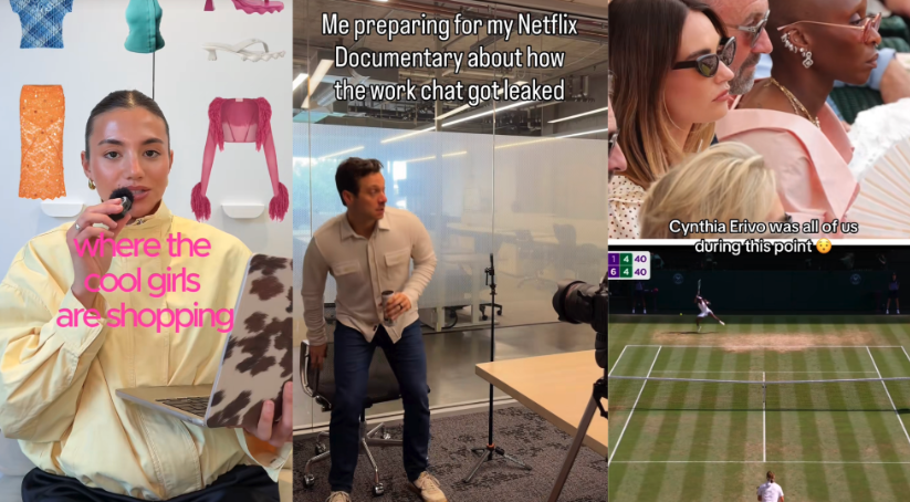 NOW TRENDING: IF NETFLIX MADE A DOCUMENTARY ABOUT THIS, WIMBLEDON SPLIT SCREEN GAINS ATTENTION &amp; META PULLS NEW AI FEATURE 