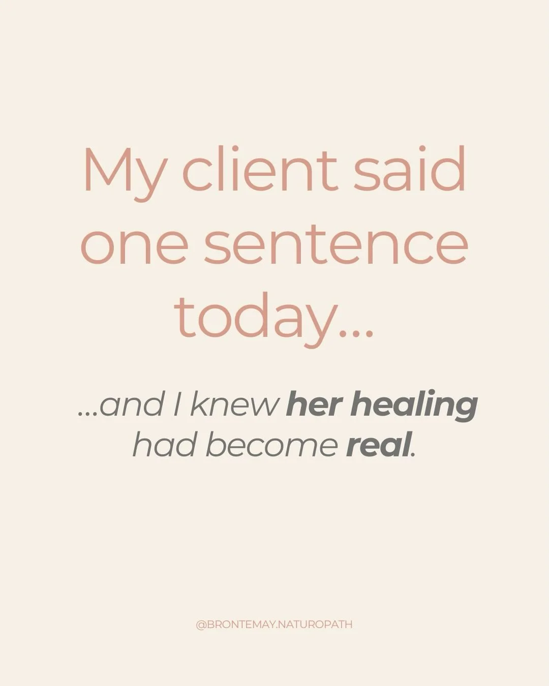 She said one sentence today&hellip; and I knew her healing had shifted.
Not because her labs were suddenly &ldquo;perfect&rdquo;.
Not because life became easy overnight.

But because of the way she said it.

She said:
&ldquo;It&rsquo;s nice to be in 